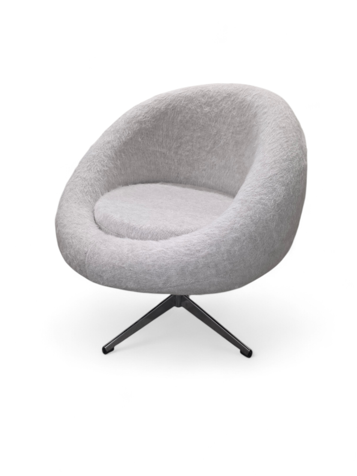 MCM Swivel Retro Tub Chair Newly Reupholstered