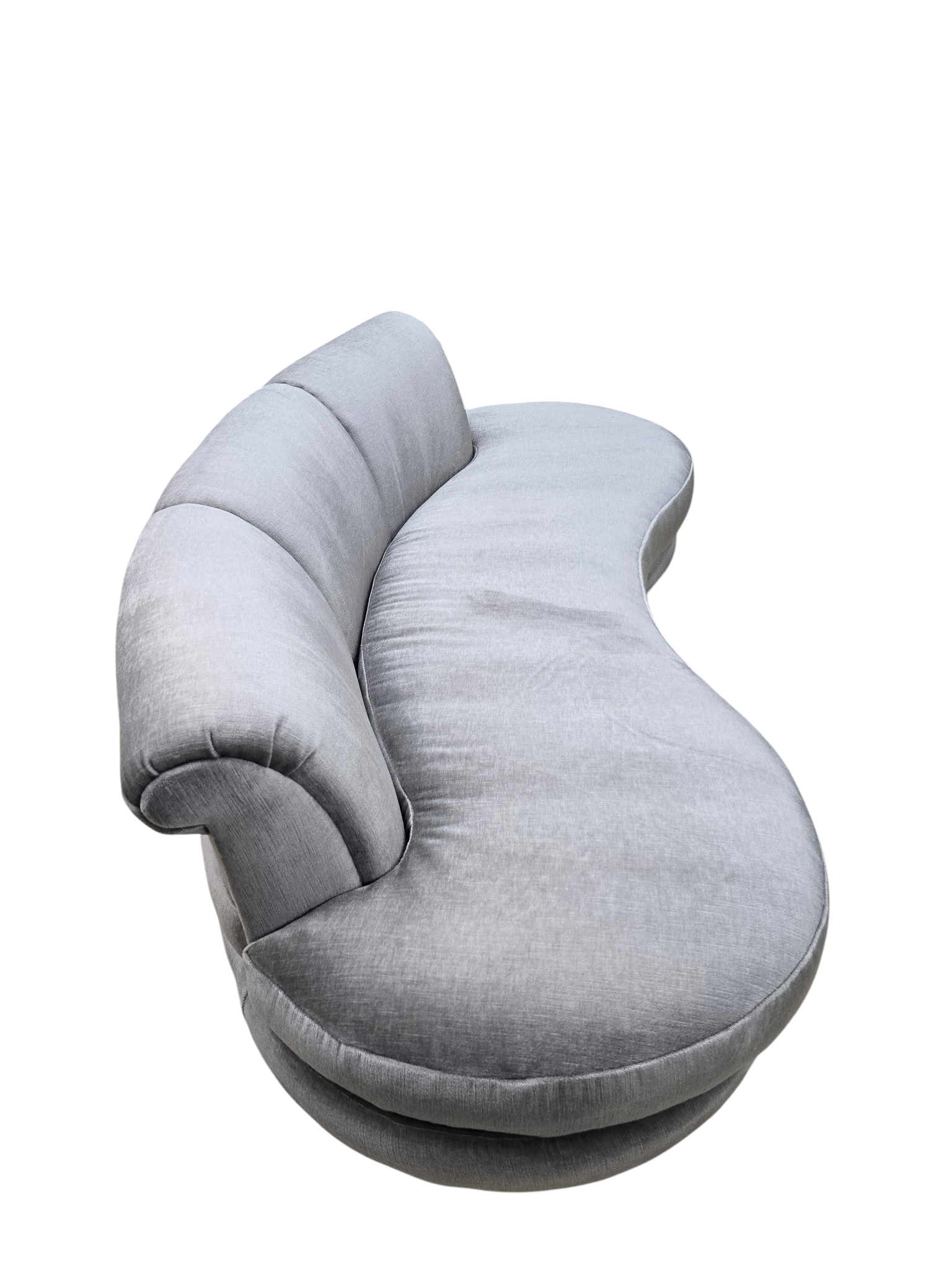 MCM Adrian Pearsall Kidney Shape Cloud Sofa Newly Reupholstered
