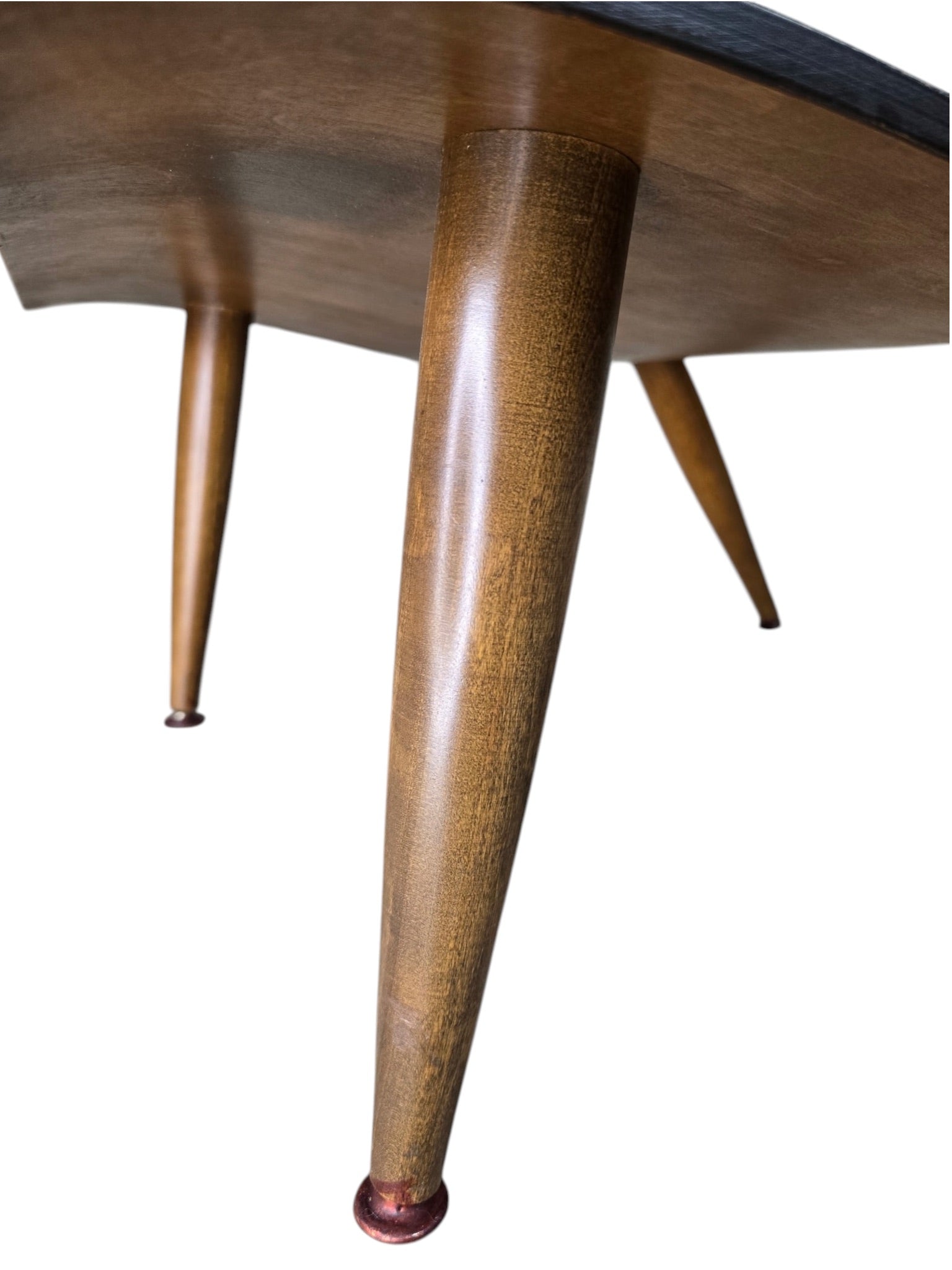 MCM Bentwood Scoop Chairs by Carter Brothers Newly Reupholstered - Set of 2