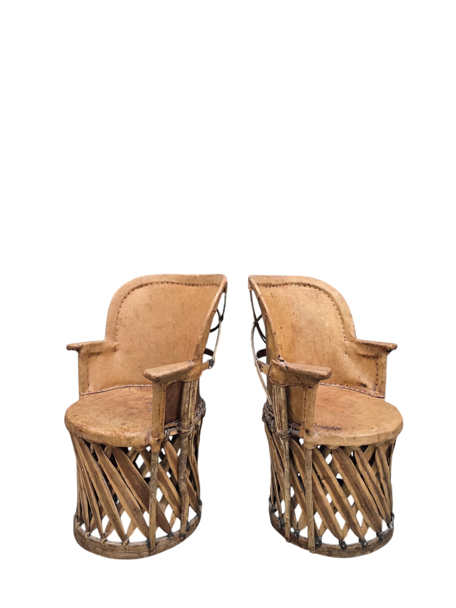 Vintage Native American Leather - Pair