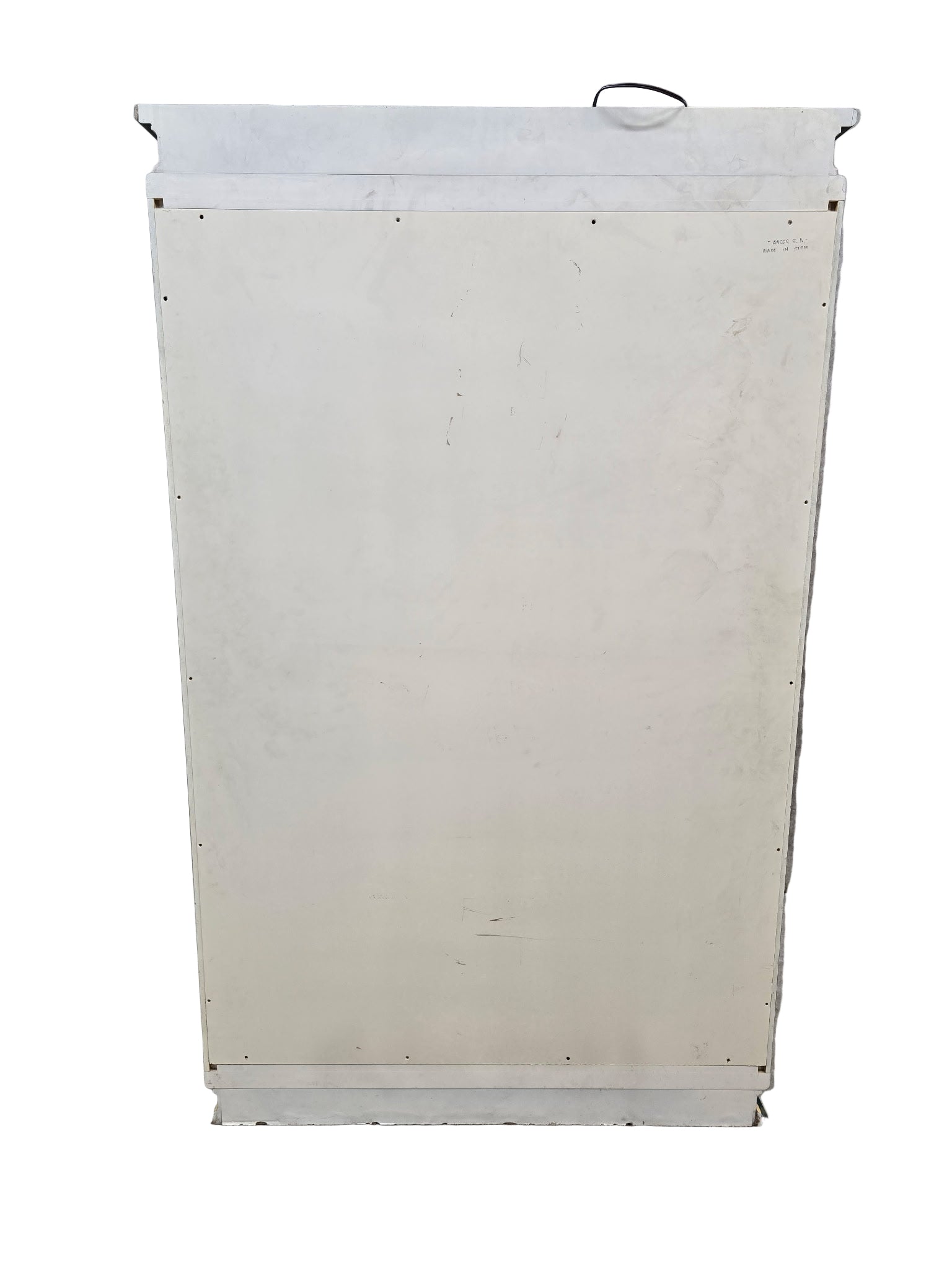 MCM Etched and Hand Painted Display Cabinet