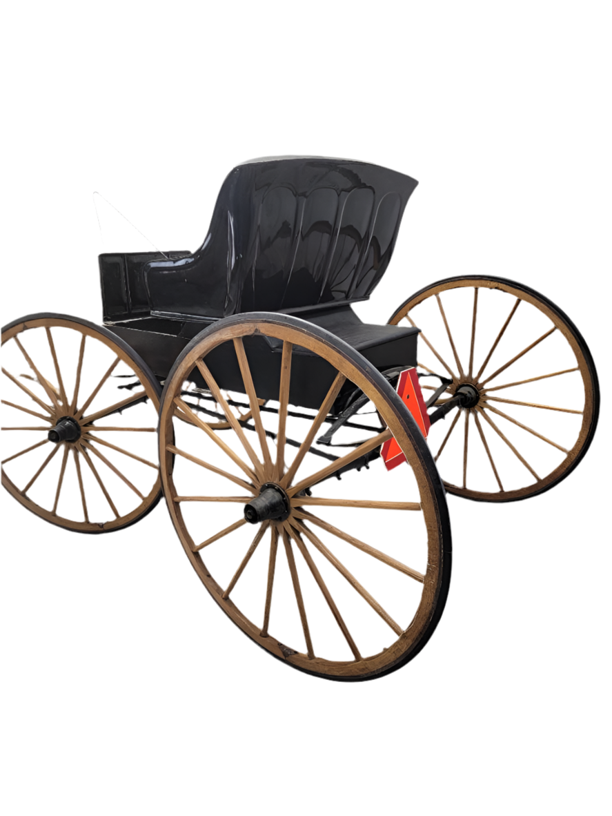 Antique Fully Restored & Functional Horse-Pull Spring Buggy
