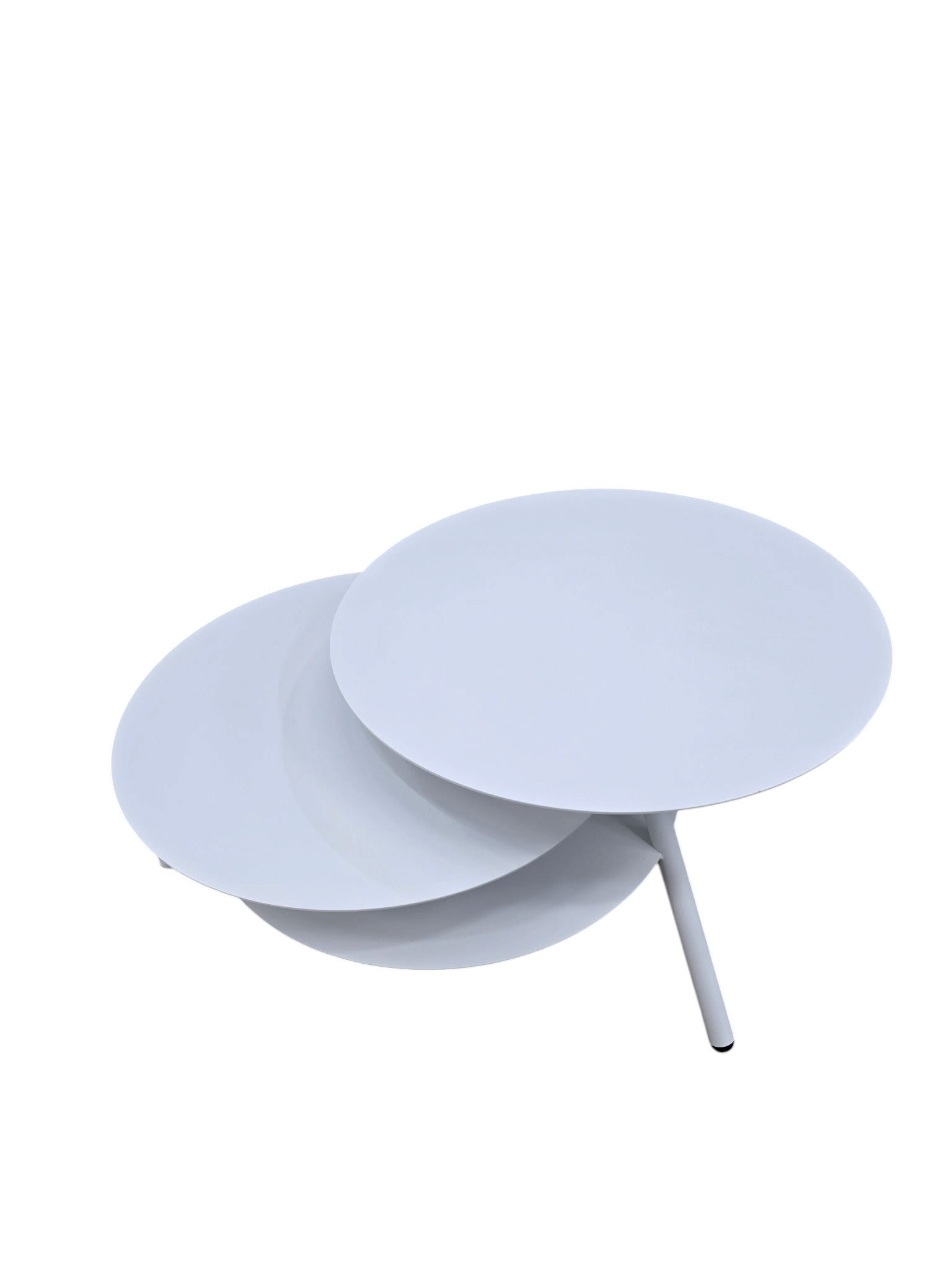 Trio Big White Coffee Table by Julian Appelius for Pulpo