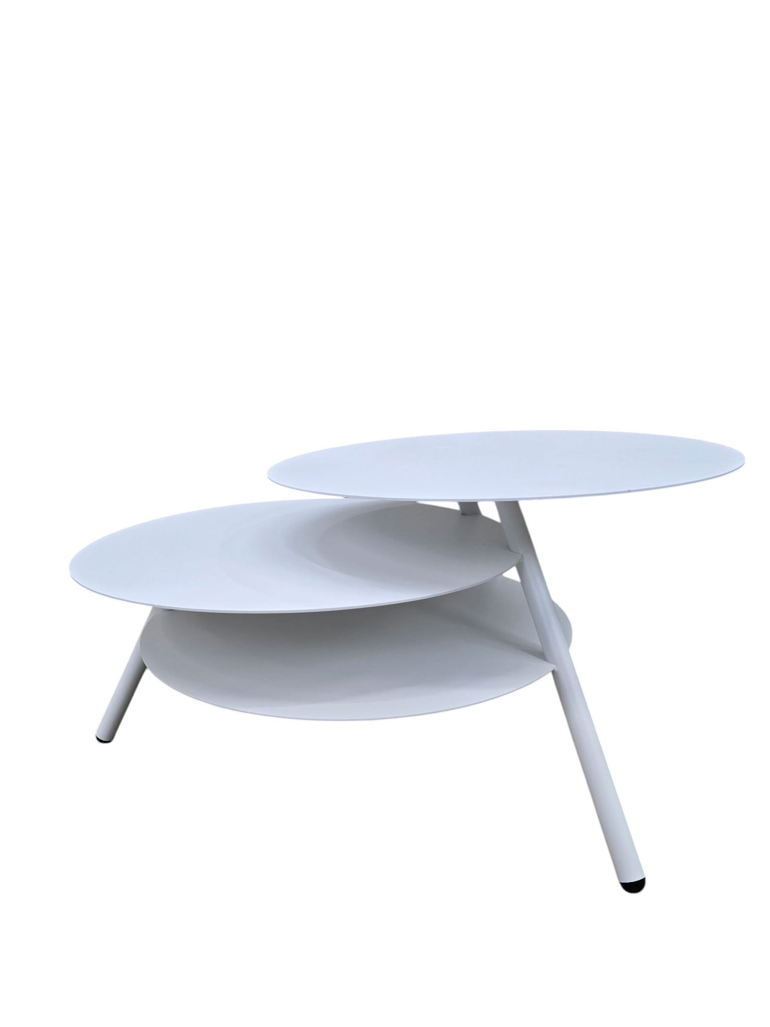 Trio Big White Coffee Table by Julian Appelius for Pulpo