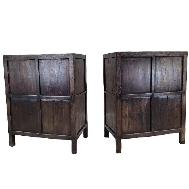 Chinese Shanxi Black Lacquer 39-Drawer Apothecary Cabinet – Qing Dynasty