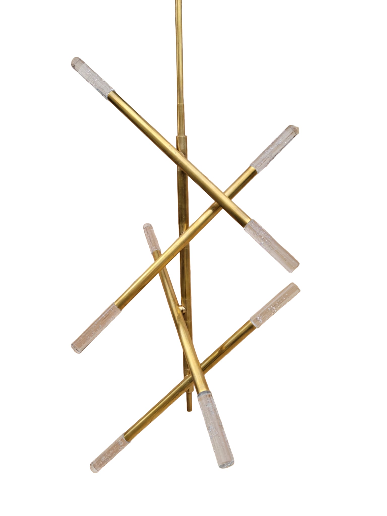 Kelly Wearstler Rousseau Articulating Chandelier in Brass Medium