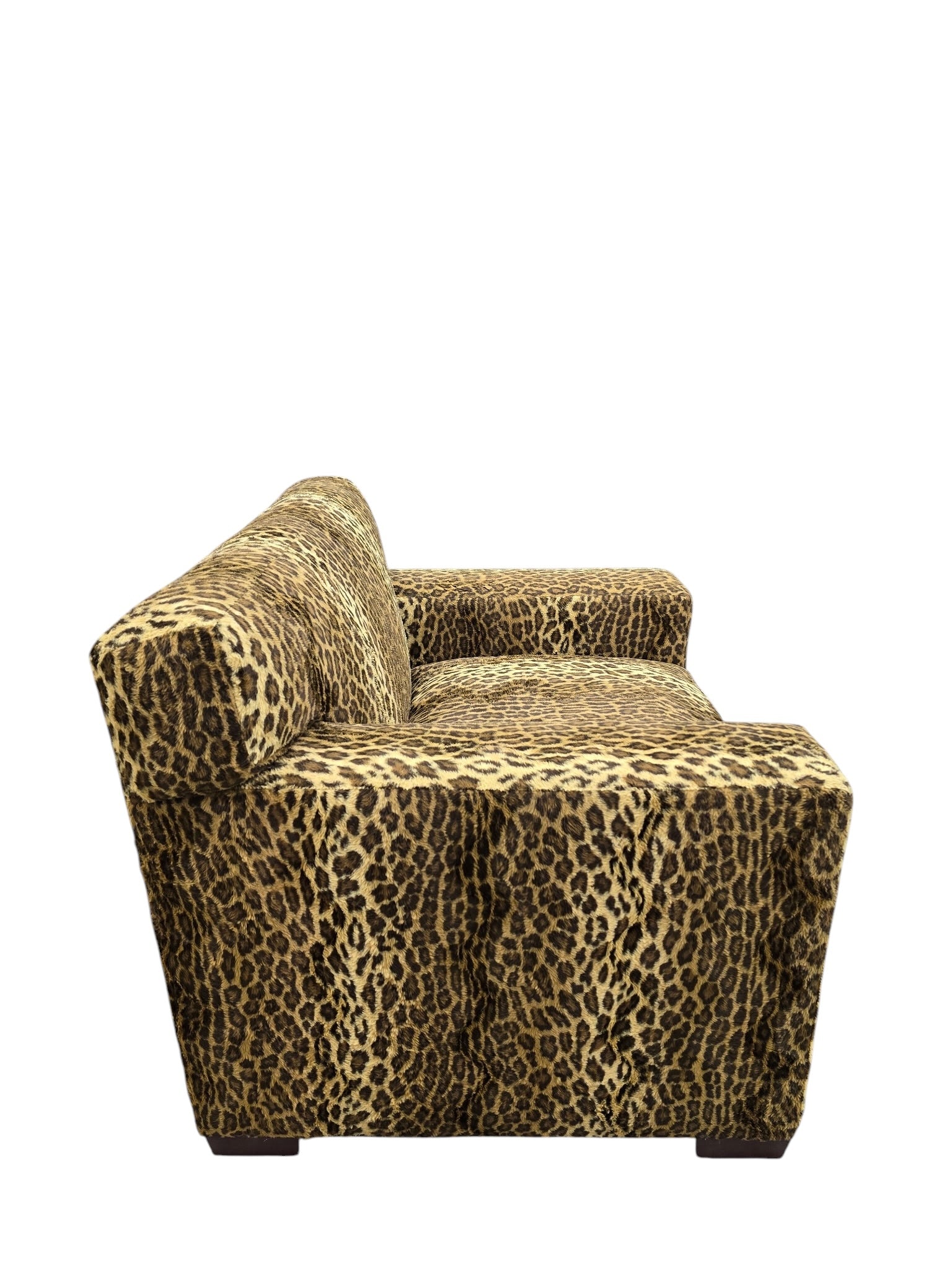 Vintage Henredon High Point Oversized Cube Club Chairs – Pair