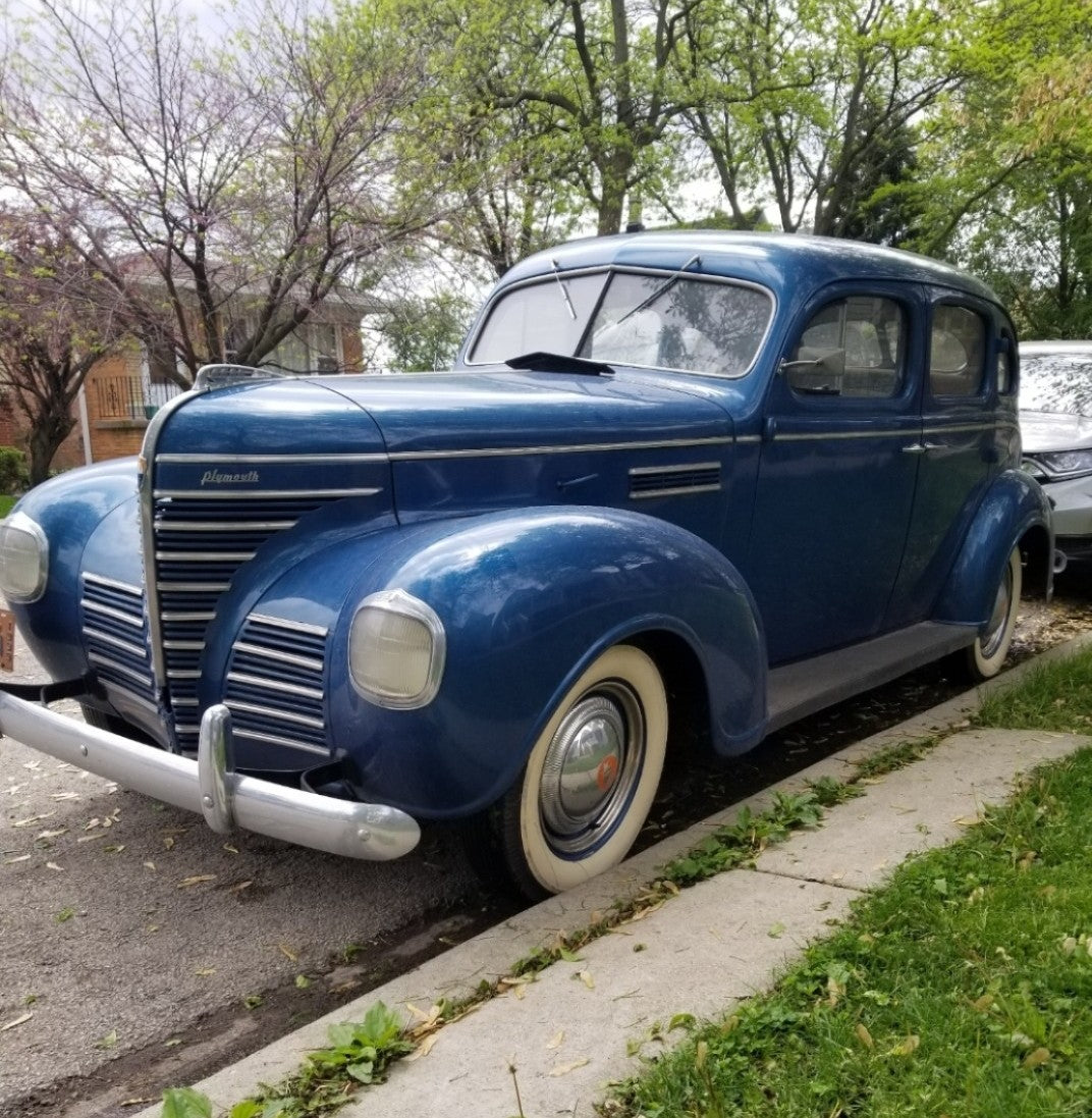 1939 Vintage Plymouth Special Deluxe 4 Suicide Door Sedan Car