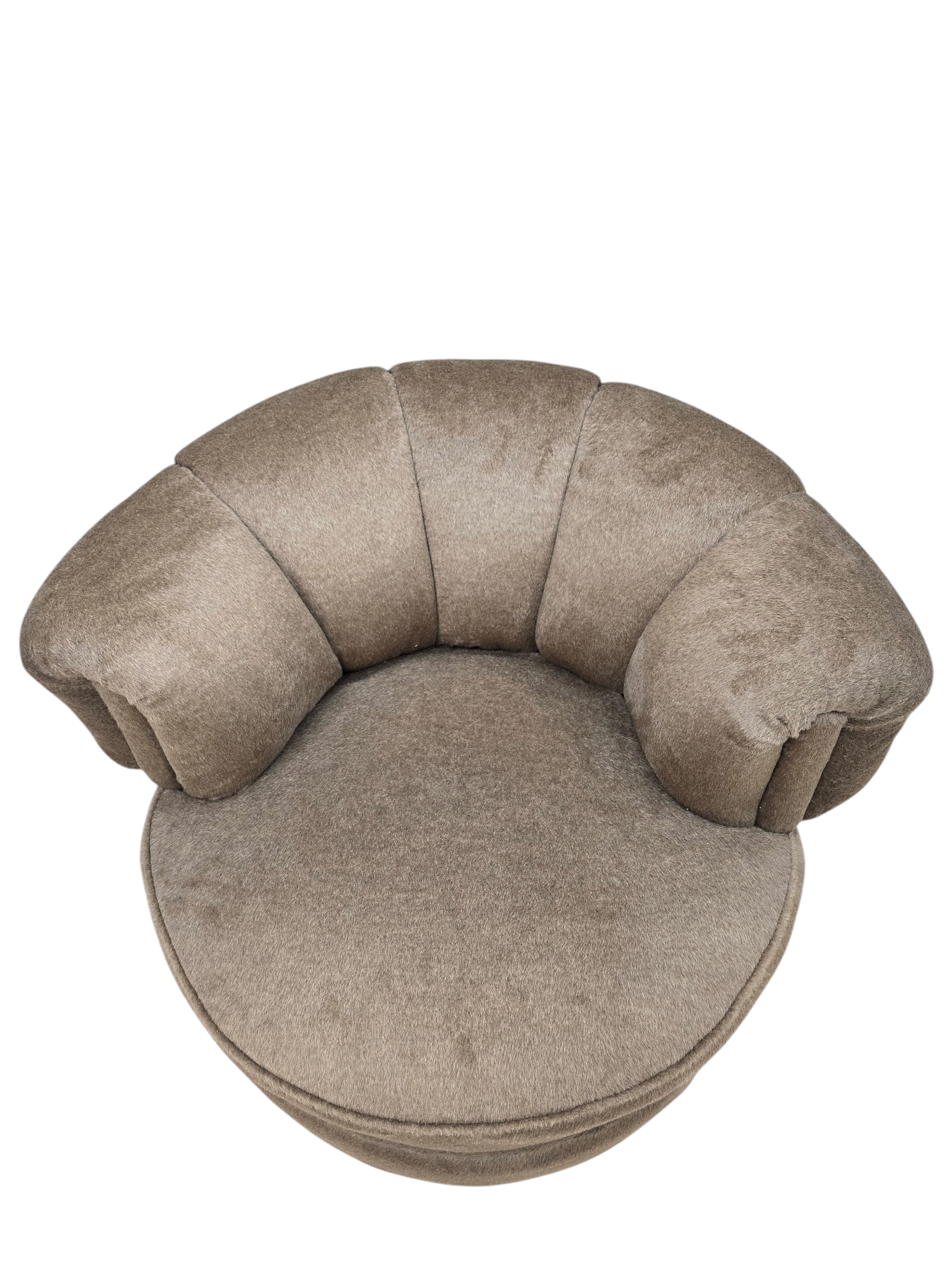 MCM Barrel Back Lounge Chairs Newly Reupholstered – Pair