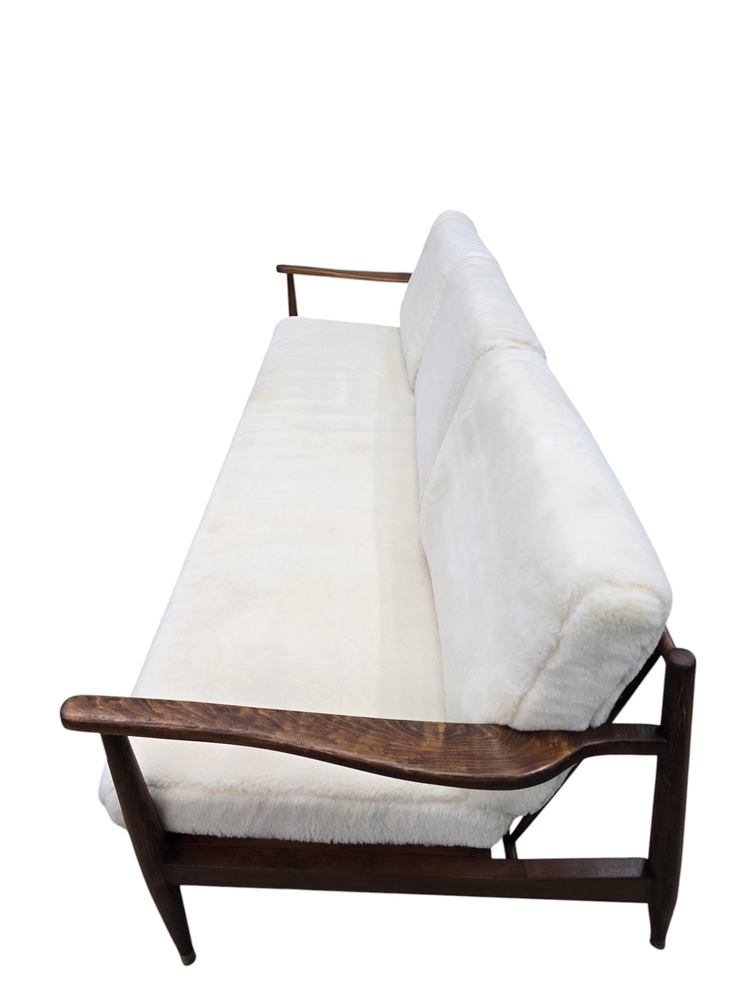 Danish Modern Sofa by Ib Kofod-Larsen Newly Reupholstered