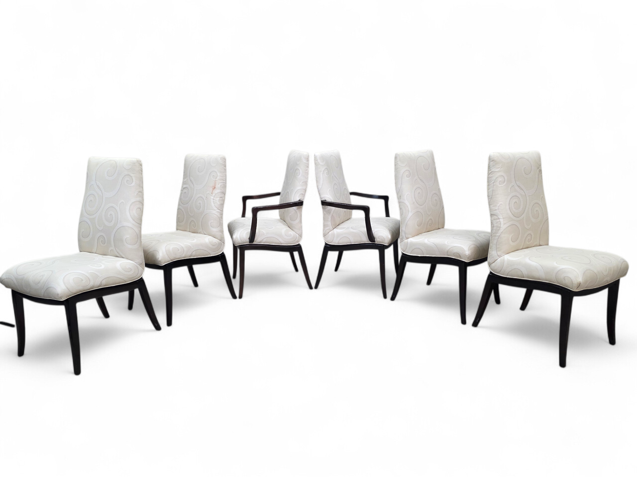 MCM High Back Dining Chairs Directional - 12