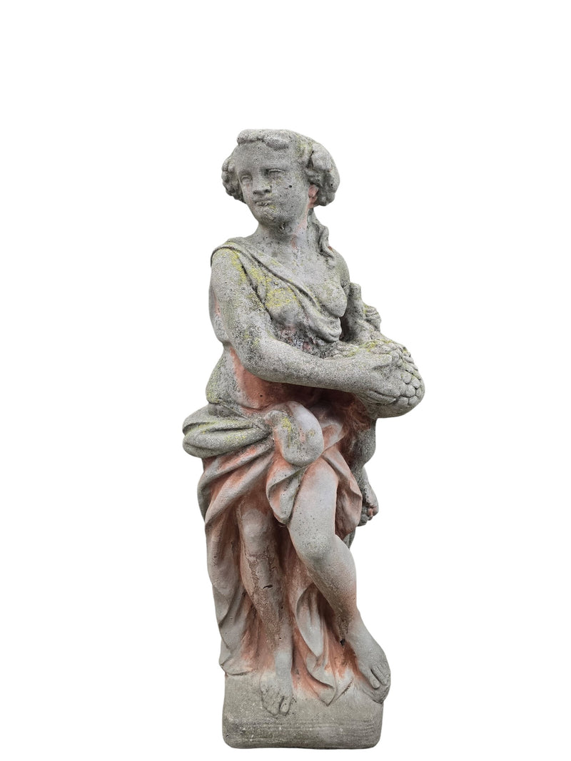 Vintage Classical Garden Maiden Statue