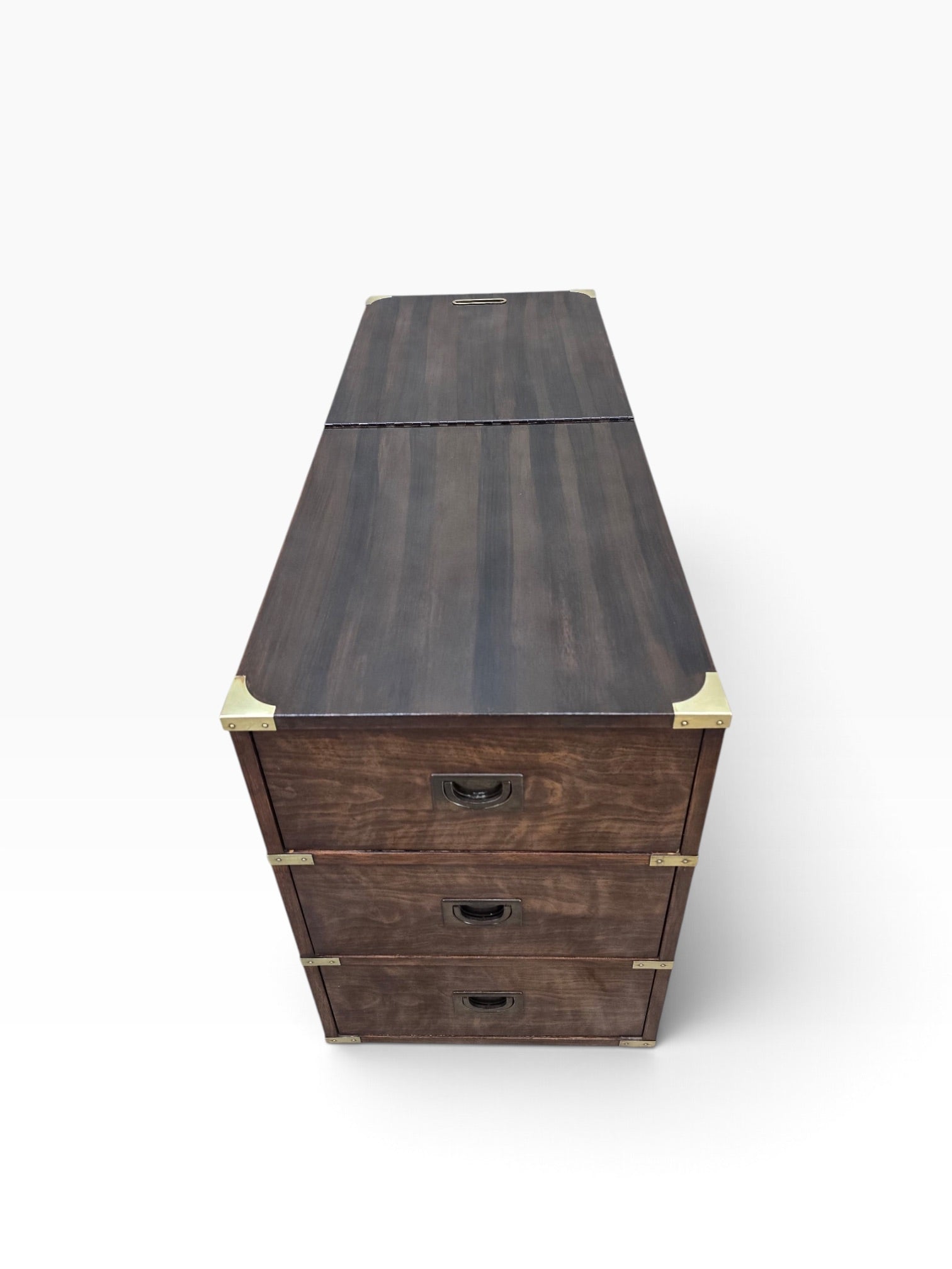New - MCM Campaign Style File Chest by Drexel