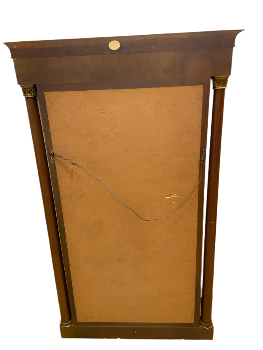 Vintage Empire Style Wall Mirror By Baker Furniture