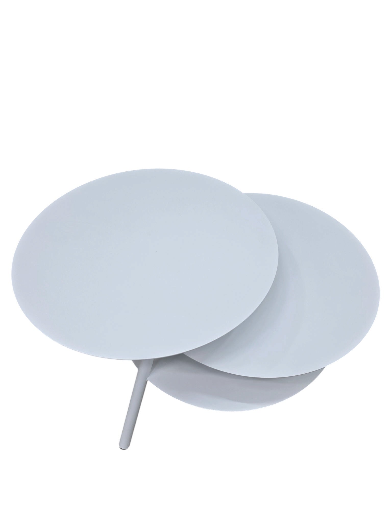 Trio Big White Coffee Table by Julian Appelius for Pulpo
