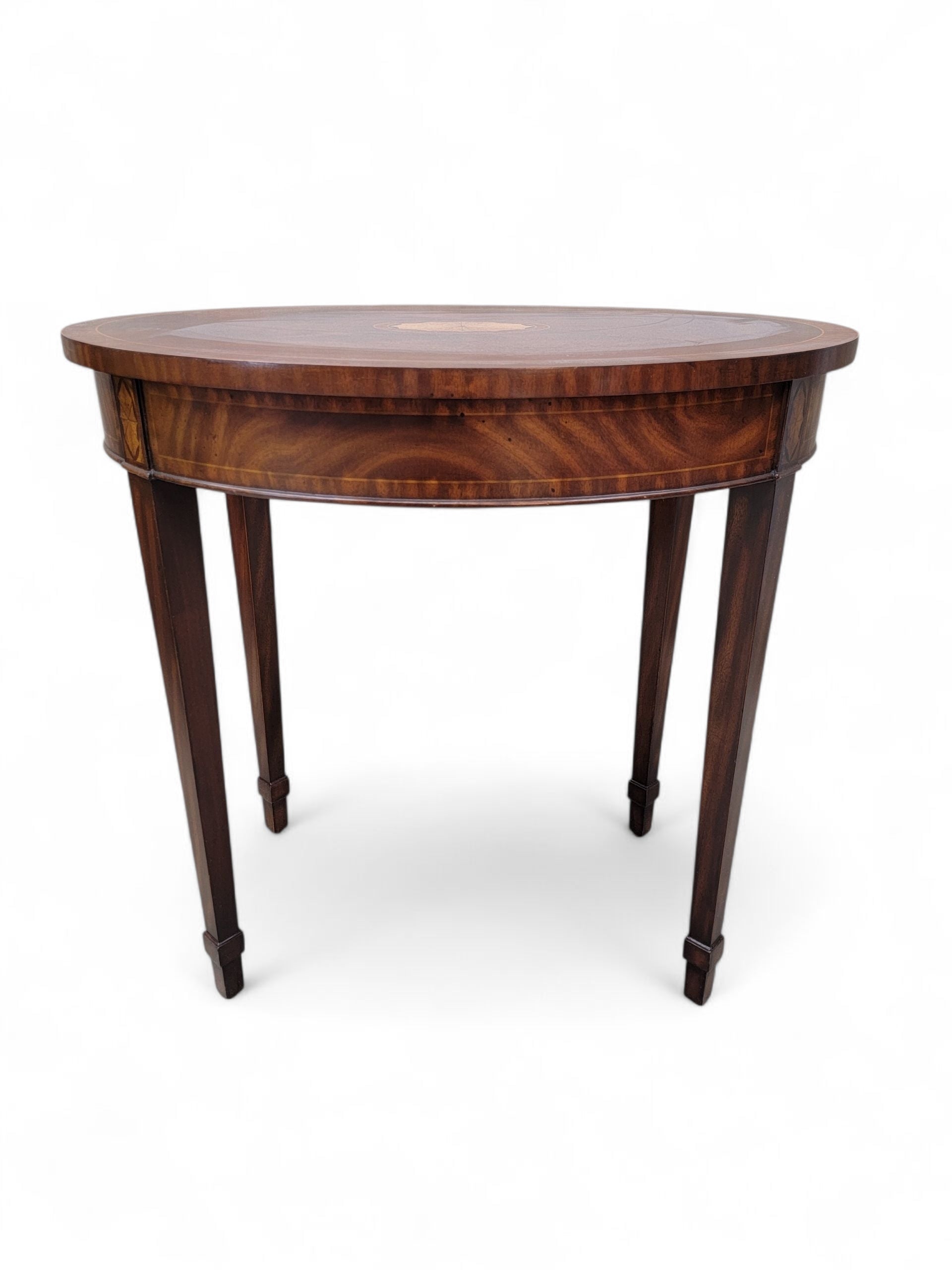 Vintage Regency Style Inlaid Nesting Tables by Maitland Smith