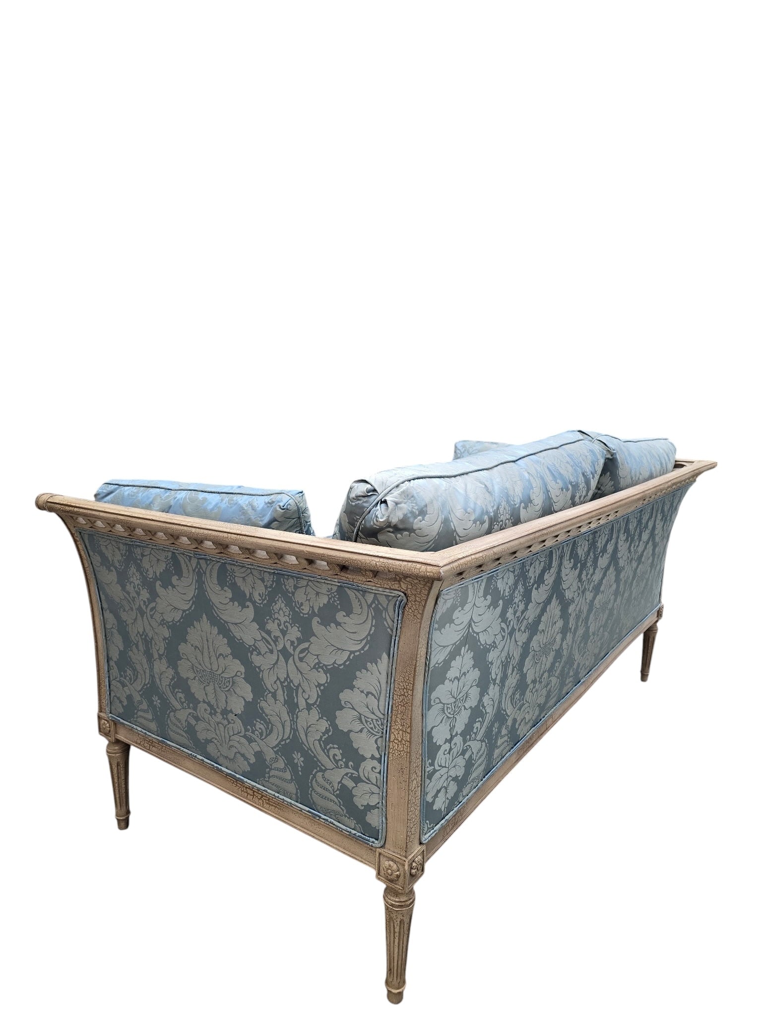 Hollywood Regency / Neoclassical Style Sofa by TRS Furniture, Inc.