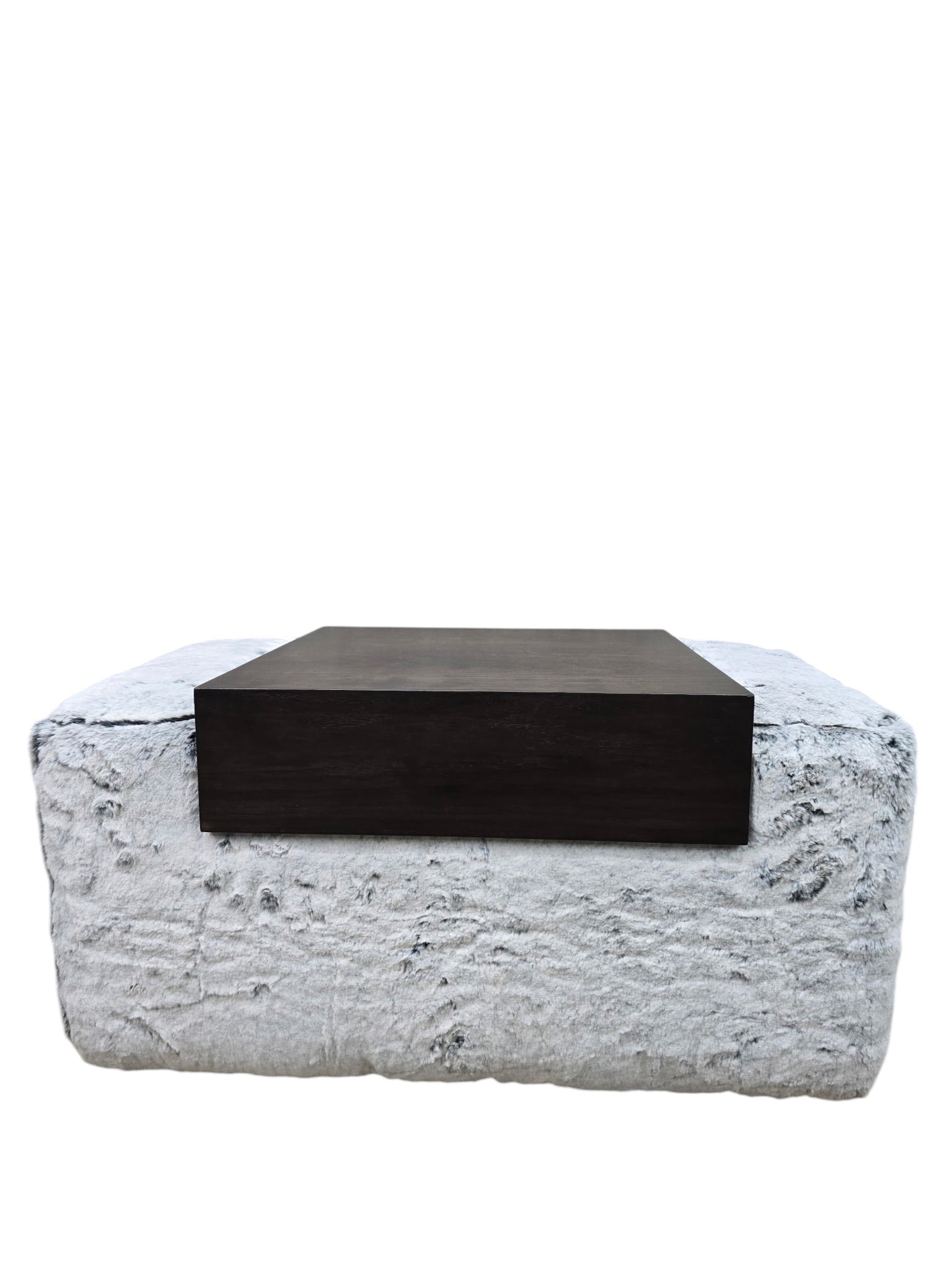 Postmodern Steve Chase Style Swivel Pouf Lounge Chairs and Ottoman Newly Reupholstered