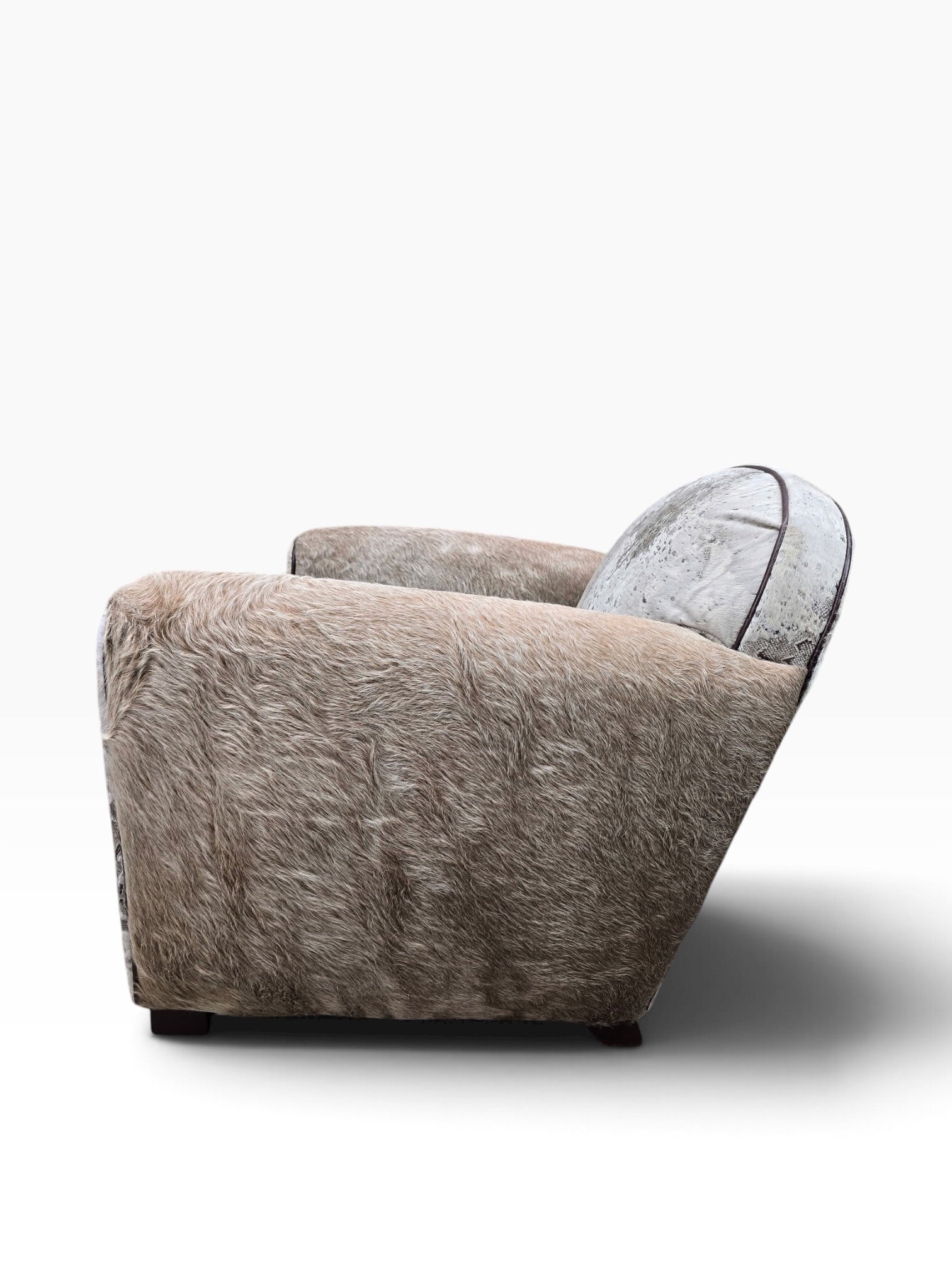 Vintage French Art Deco Club Chair Newly Reupholstered
