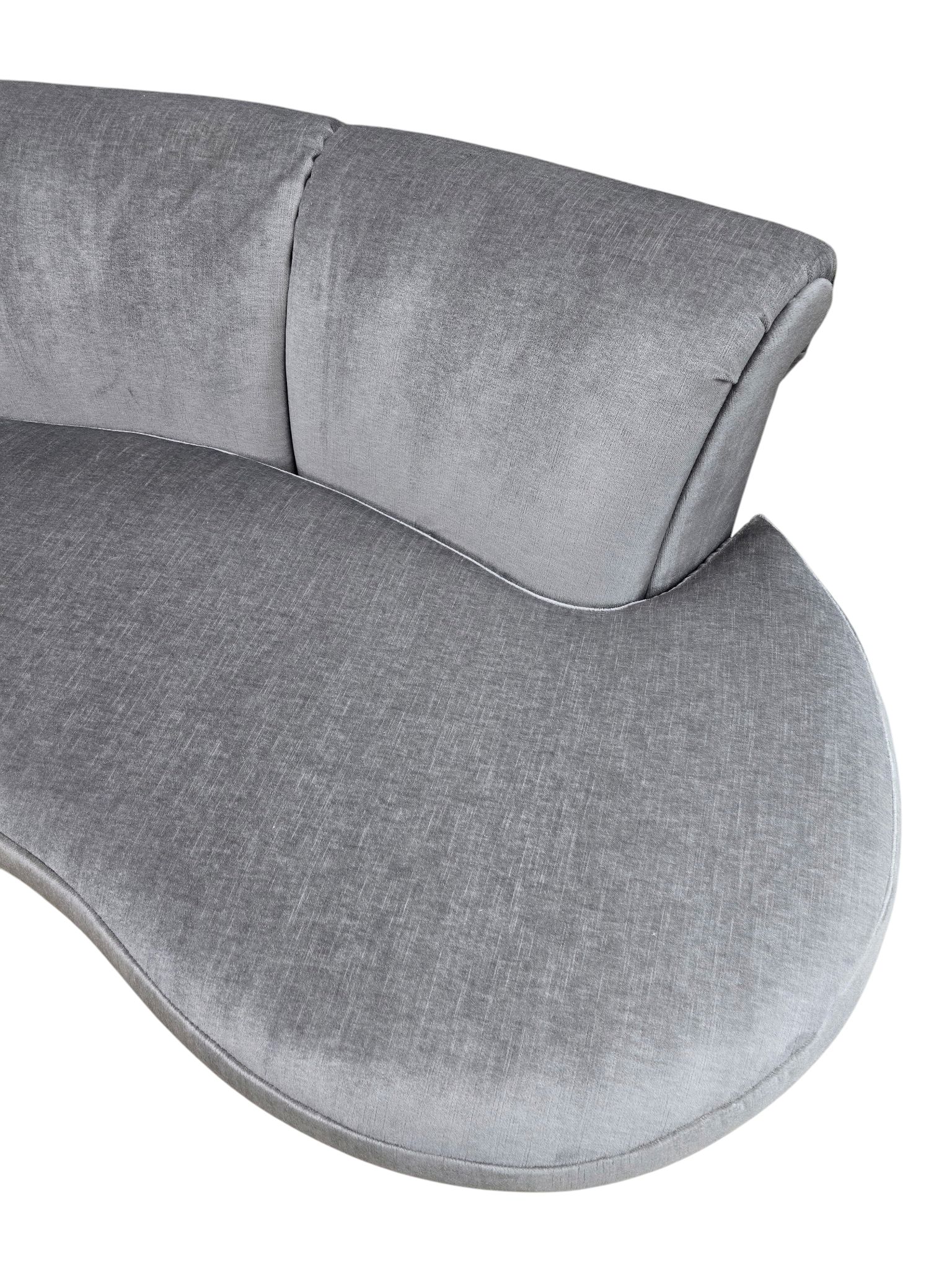MCM Adrian Pearsall Kidney Shape Cloud Sofa Newly Reupholstered