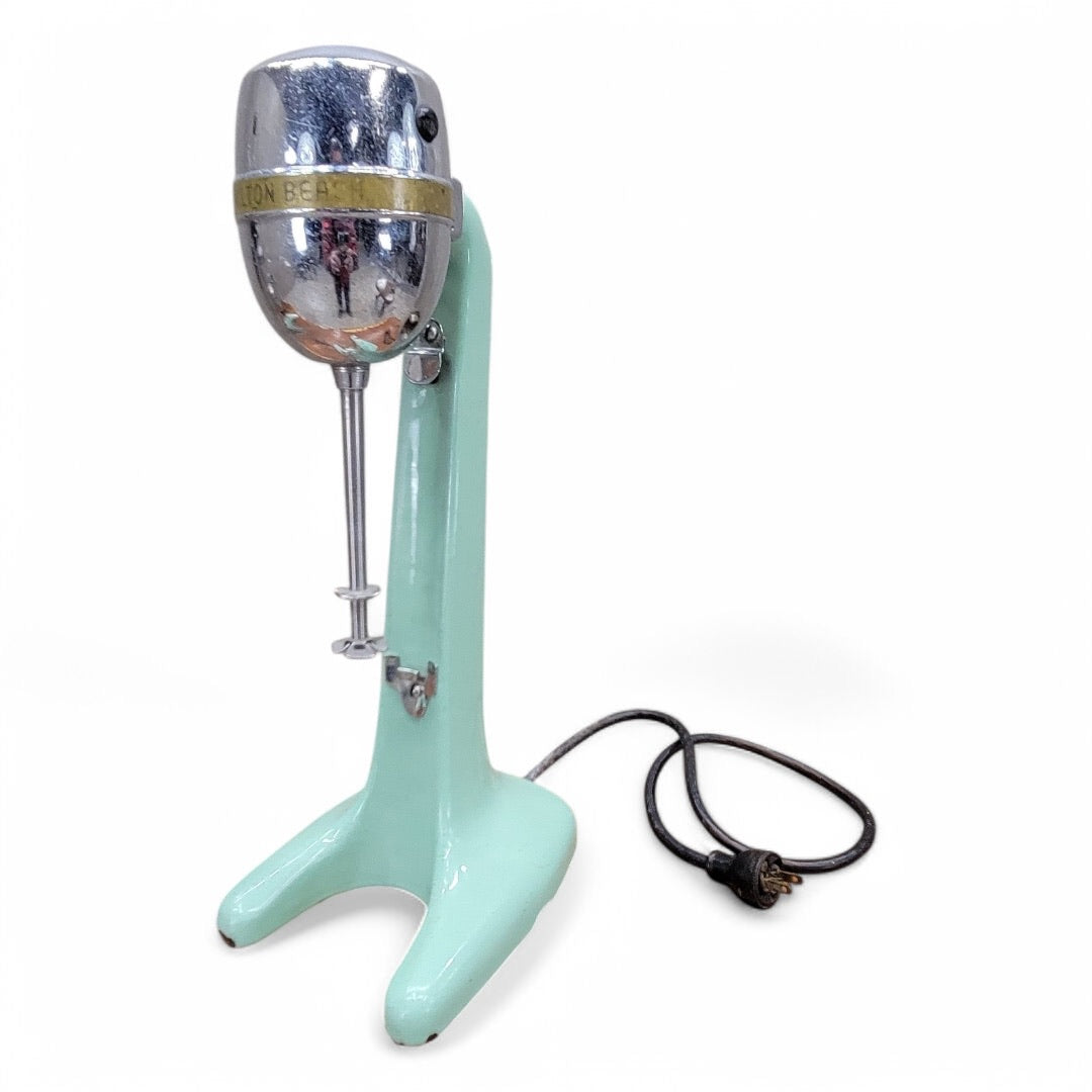 Vintage Hamilton Beach Jadeite Green Milkshake Mixer and Extractor Cit