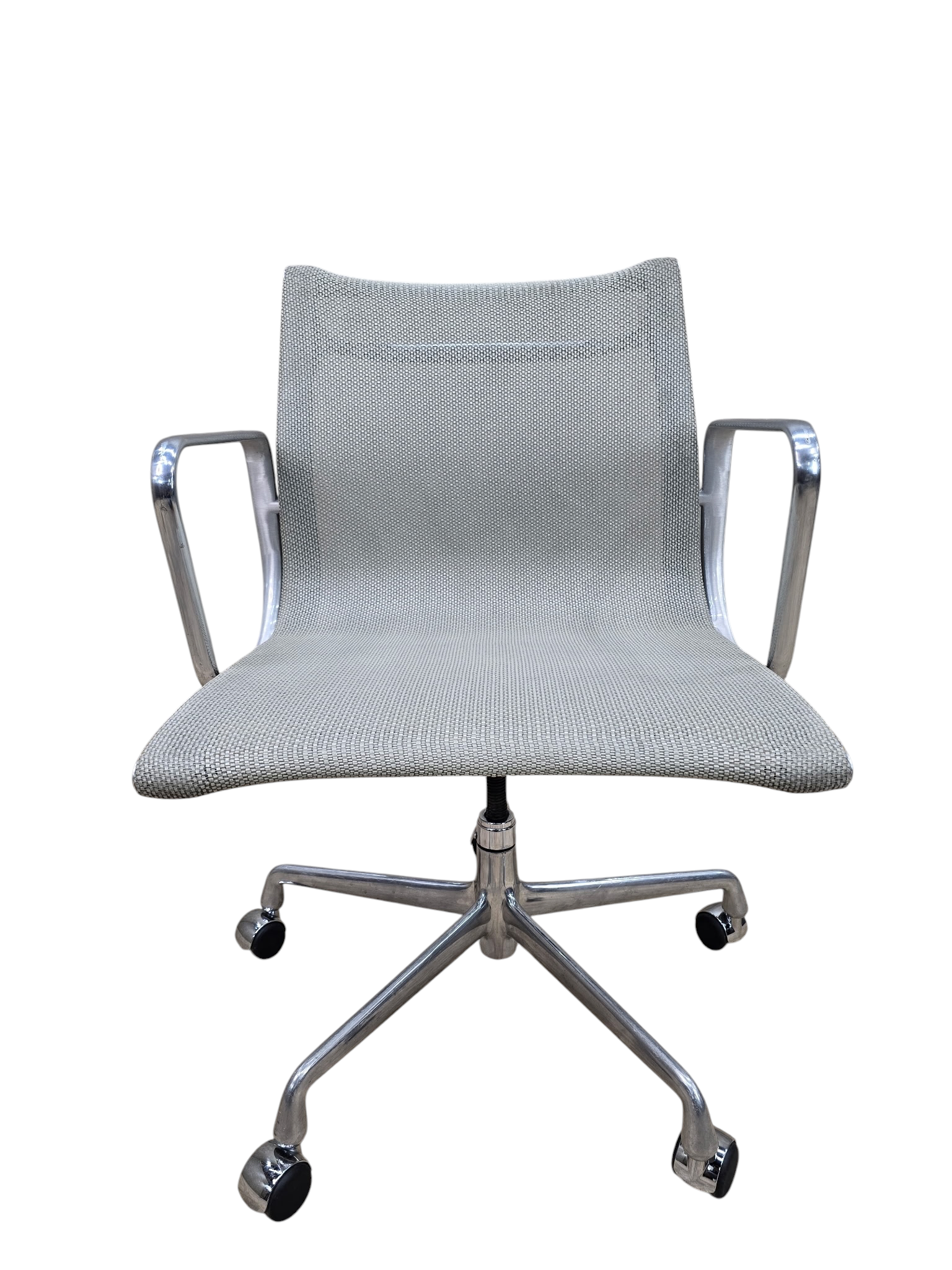 MCM Herman Miller Eames Low Back Grey Mesh Office Chairs – Pair