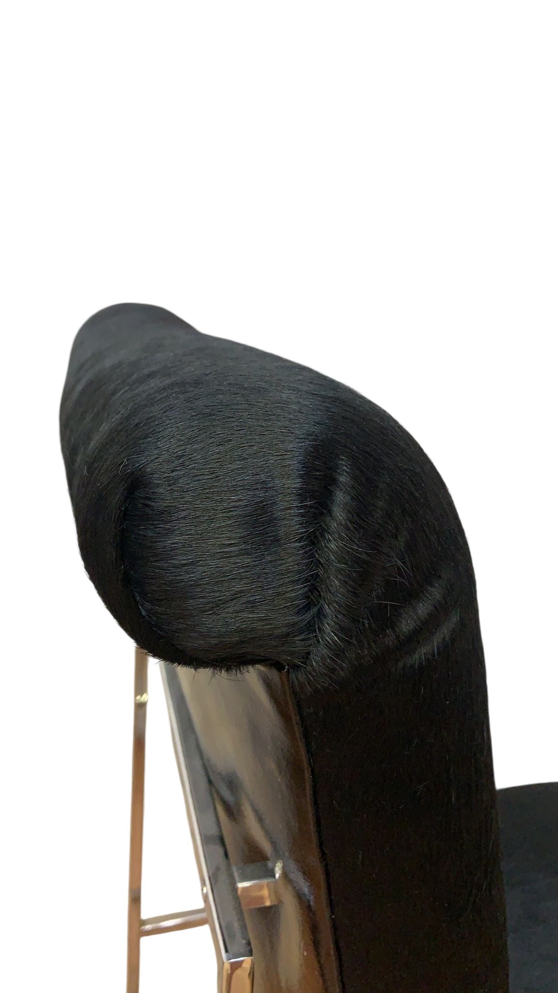 MCM Milo Baughman Chrome High Back Dining Chairs Newly Reupholstered - 6