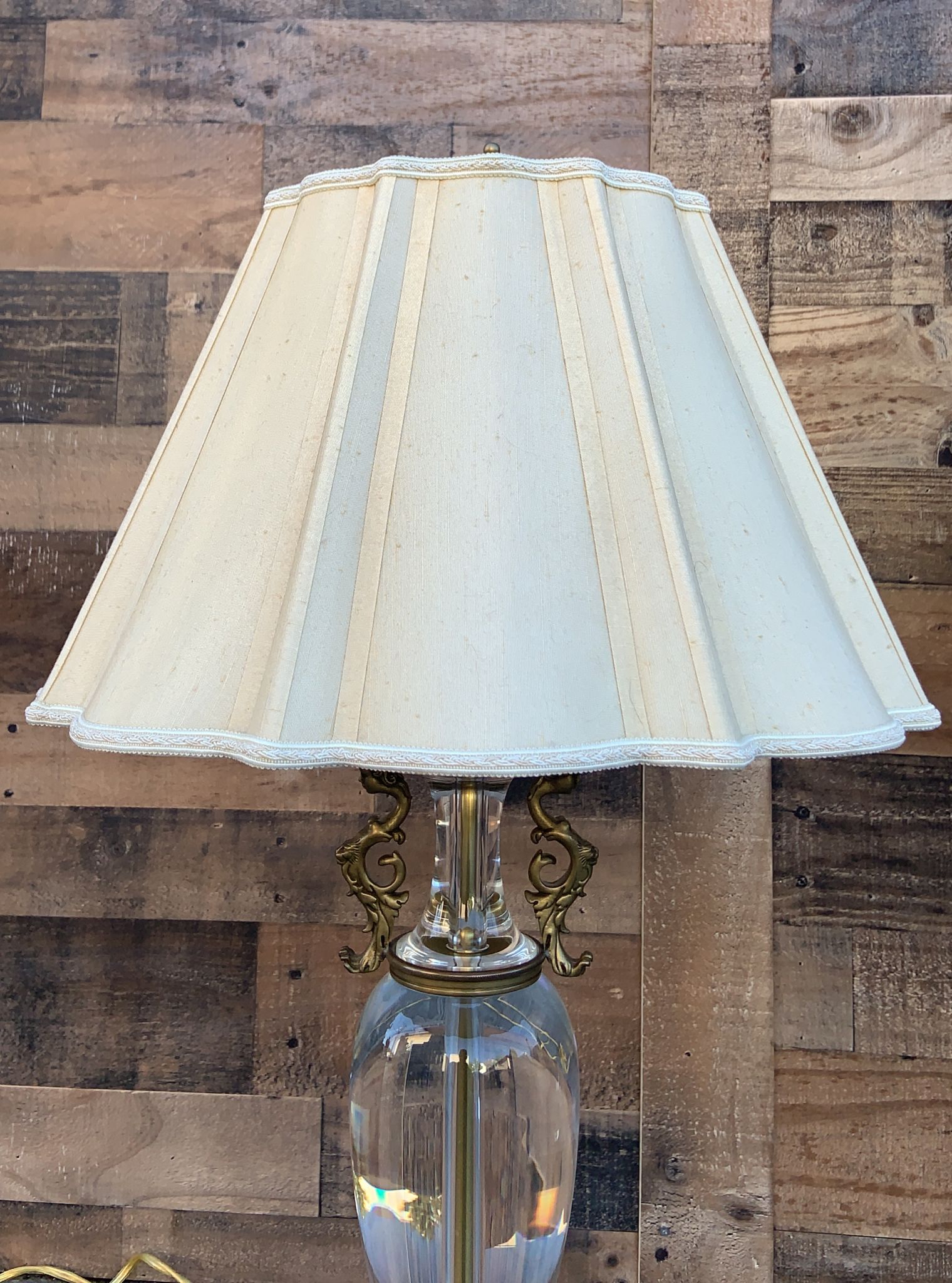 Vintage Regency Decorative Crafts 5585 Sainsbury Figural Table Lamps - Pair