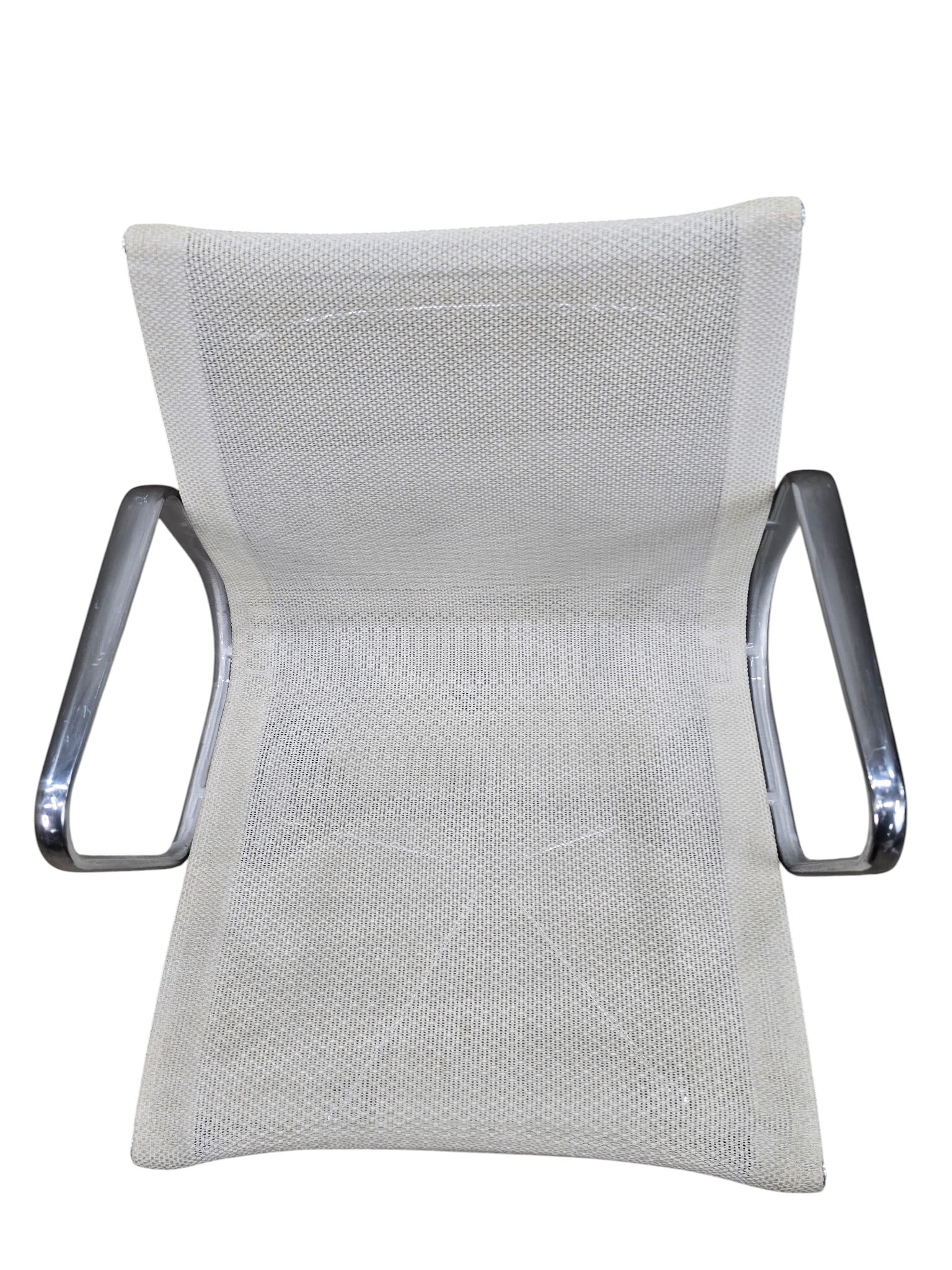 MCM Herman Miller Eames White Mesh Low Back Office Chairs - 6