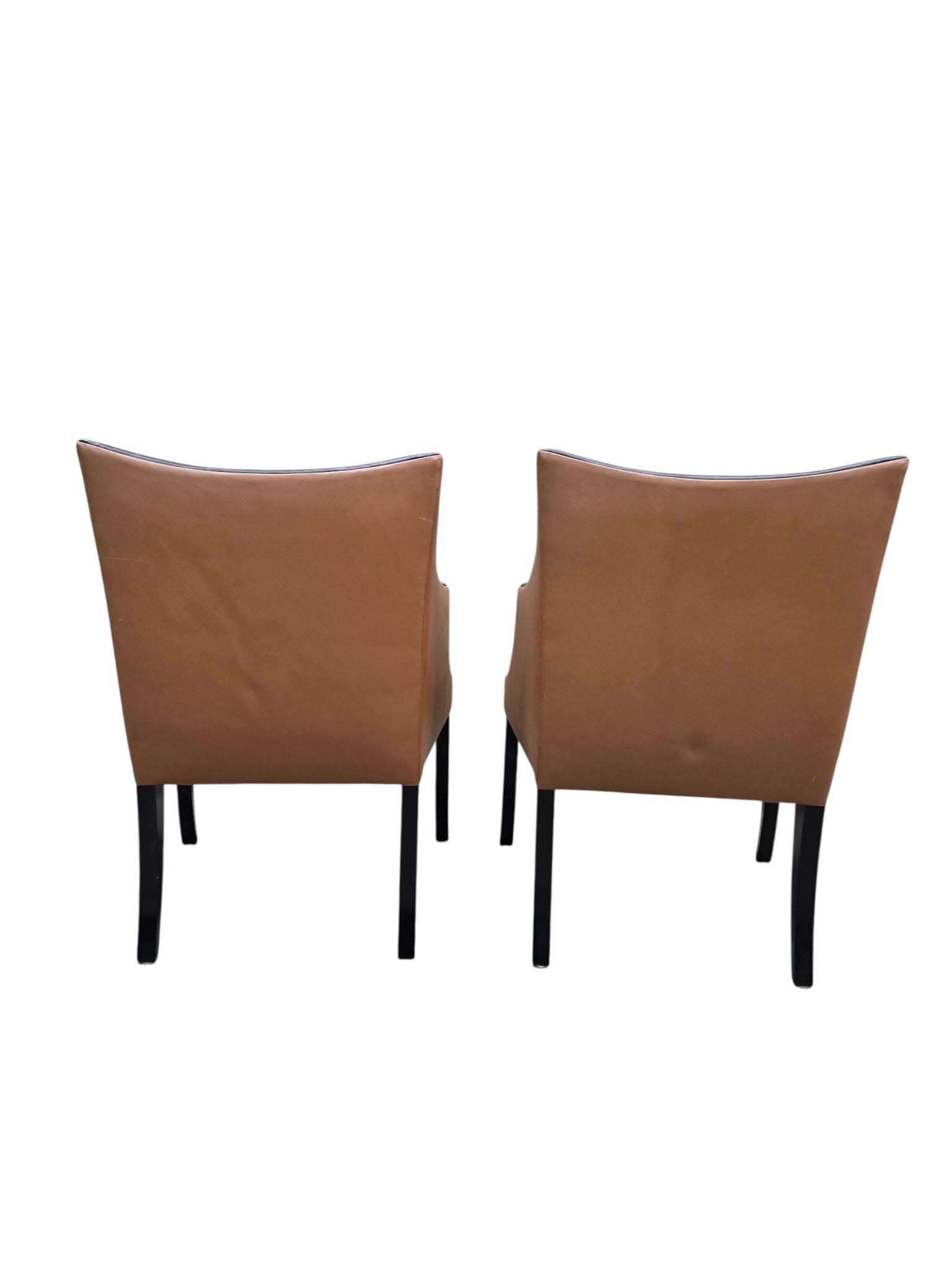Vintage Contemporary Serpentine Chairs by Donghia - 4