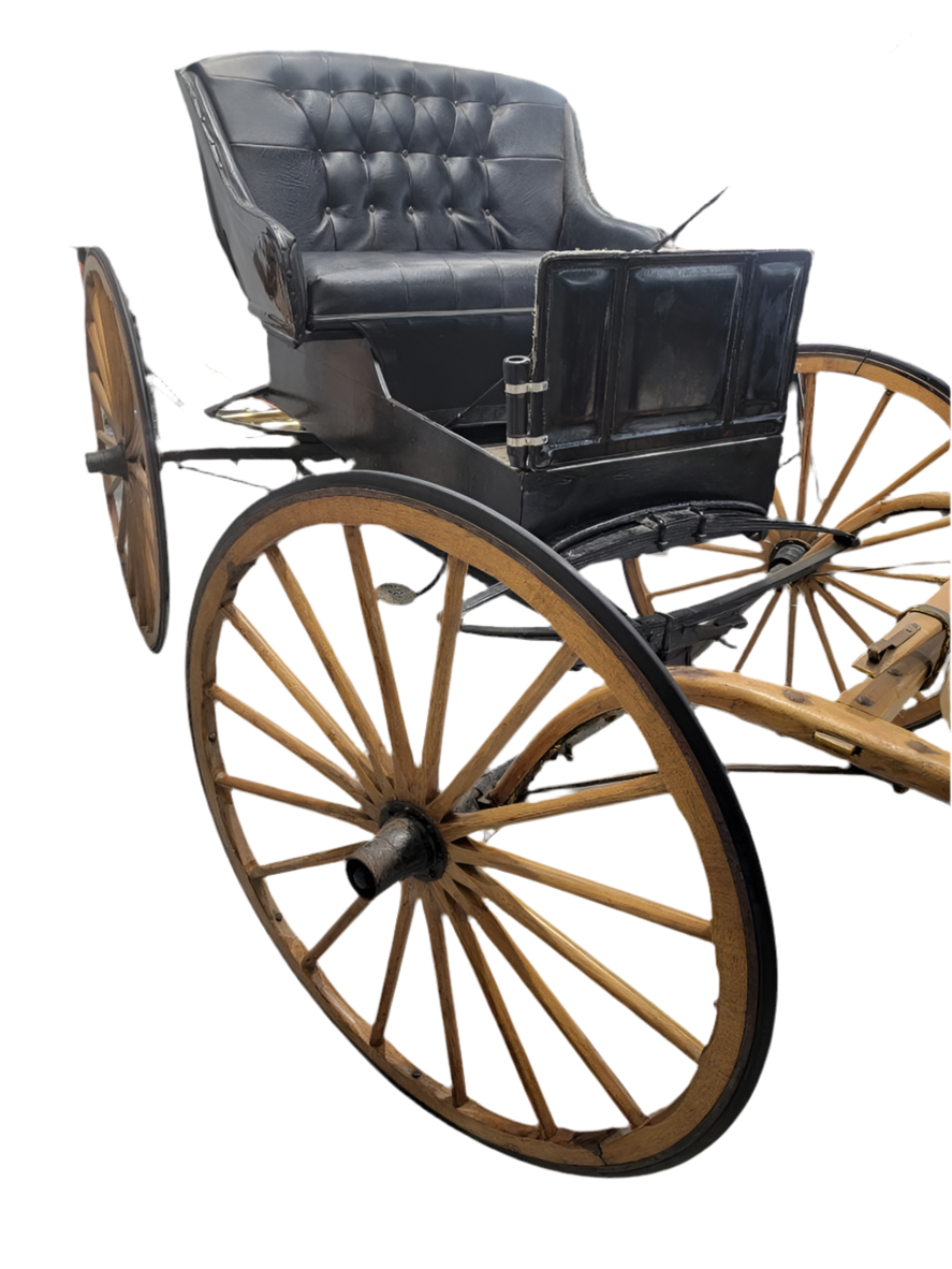 Antique Fully Restored & Functional Horse-Pull Spring Buggy