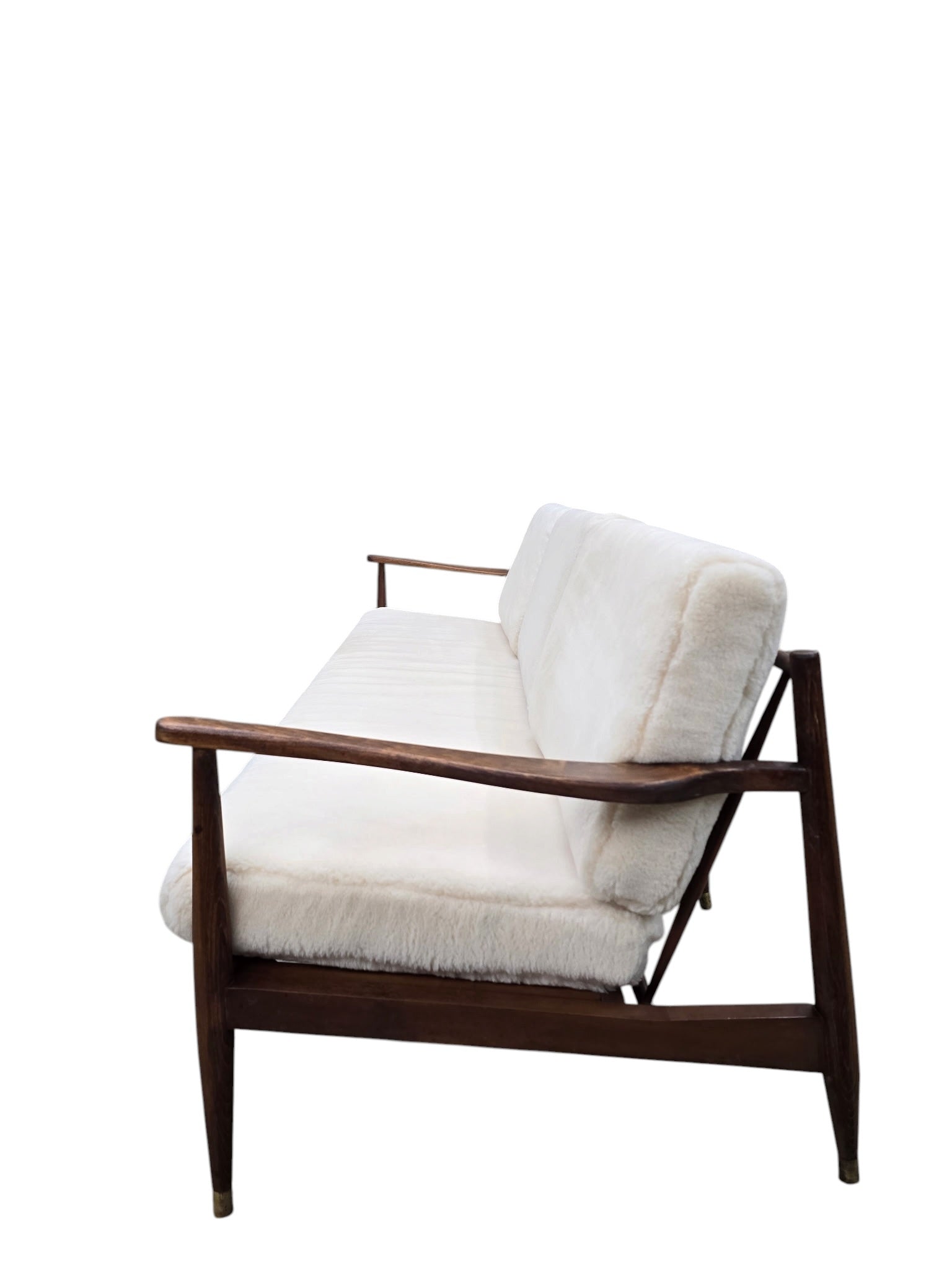 Danish Modern Sofa by Ib Kofod-Larsen Newly Reupholstered