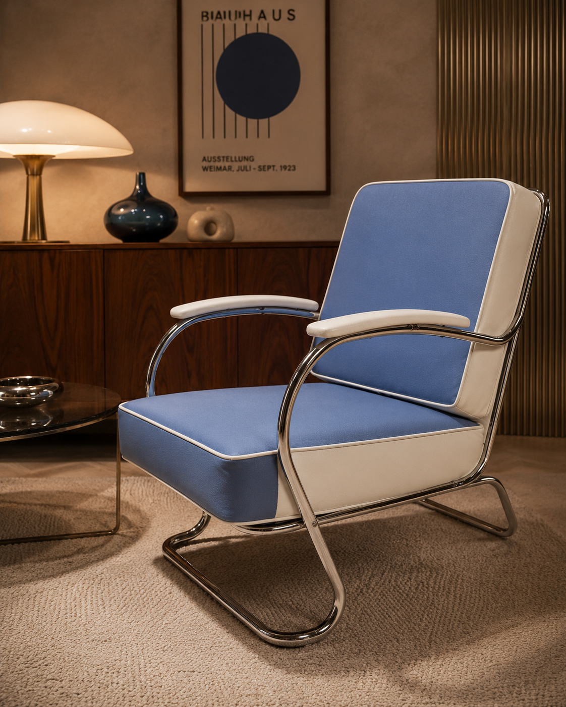 Art Deco Mucke-Melder Side Chair Newly Reupholstered
