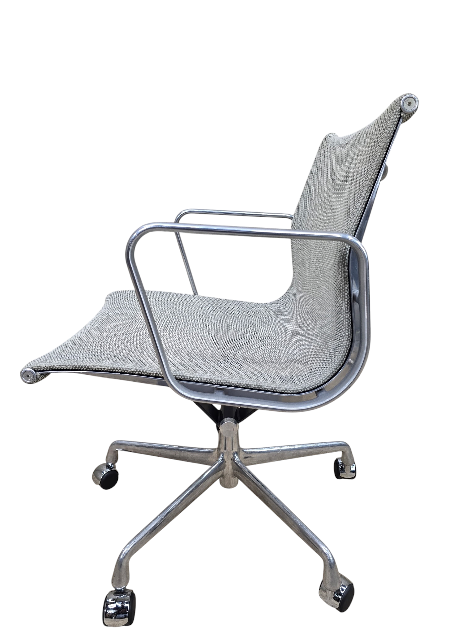 MCM Herman Miller Eames Low Back Grey Mesh Office Chairs – Pair