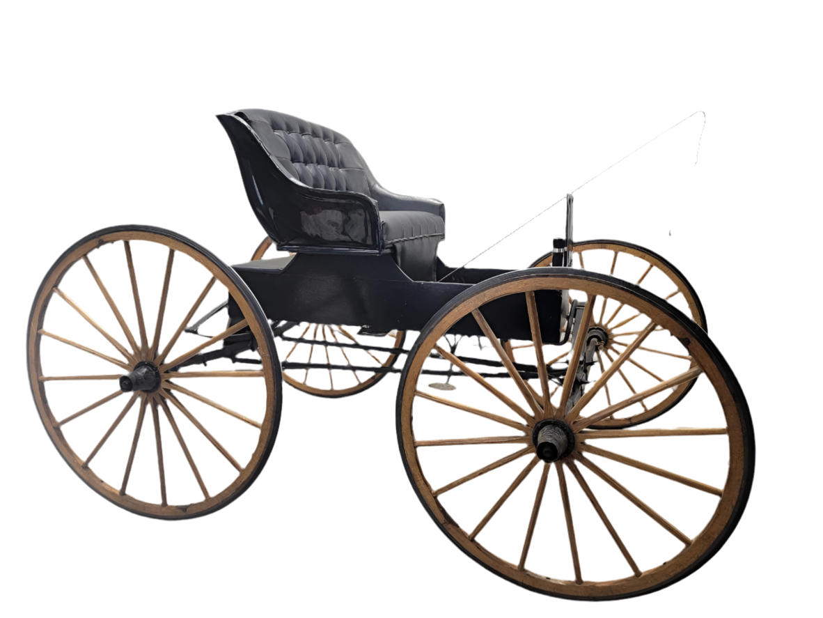 Antique Fully Restored & Functional Horse-Pull Spring Buggy