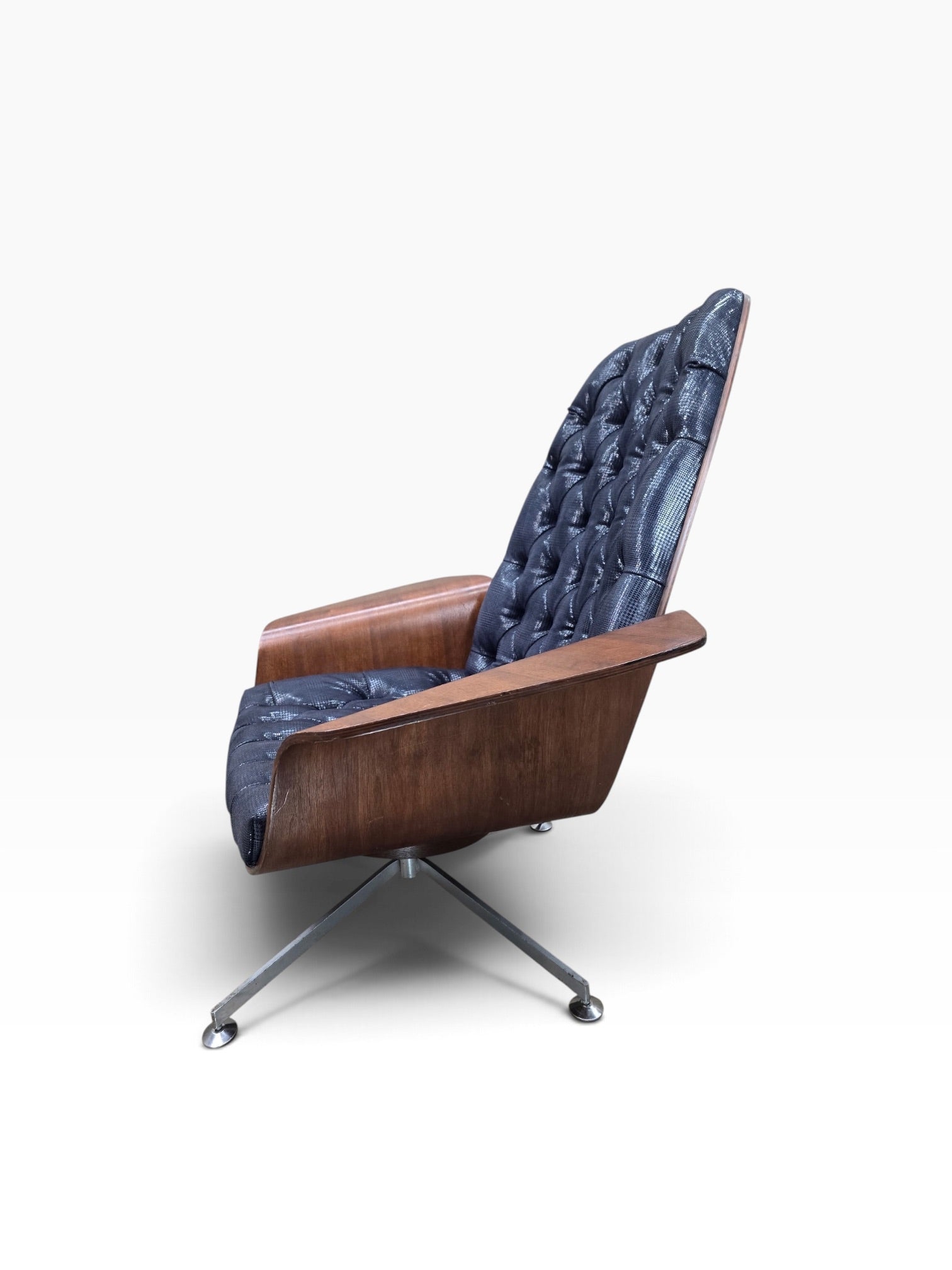 MCM George Mulhauser Mr. Chair Newly Reupholstered