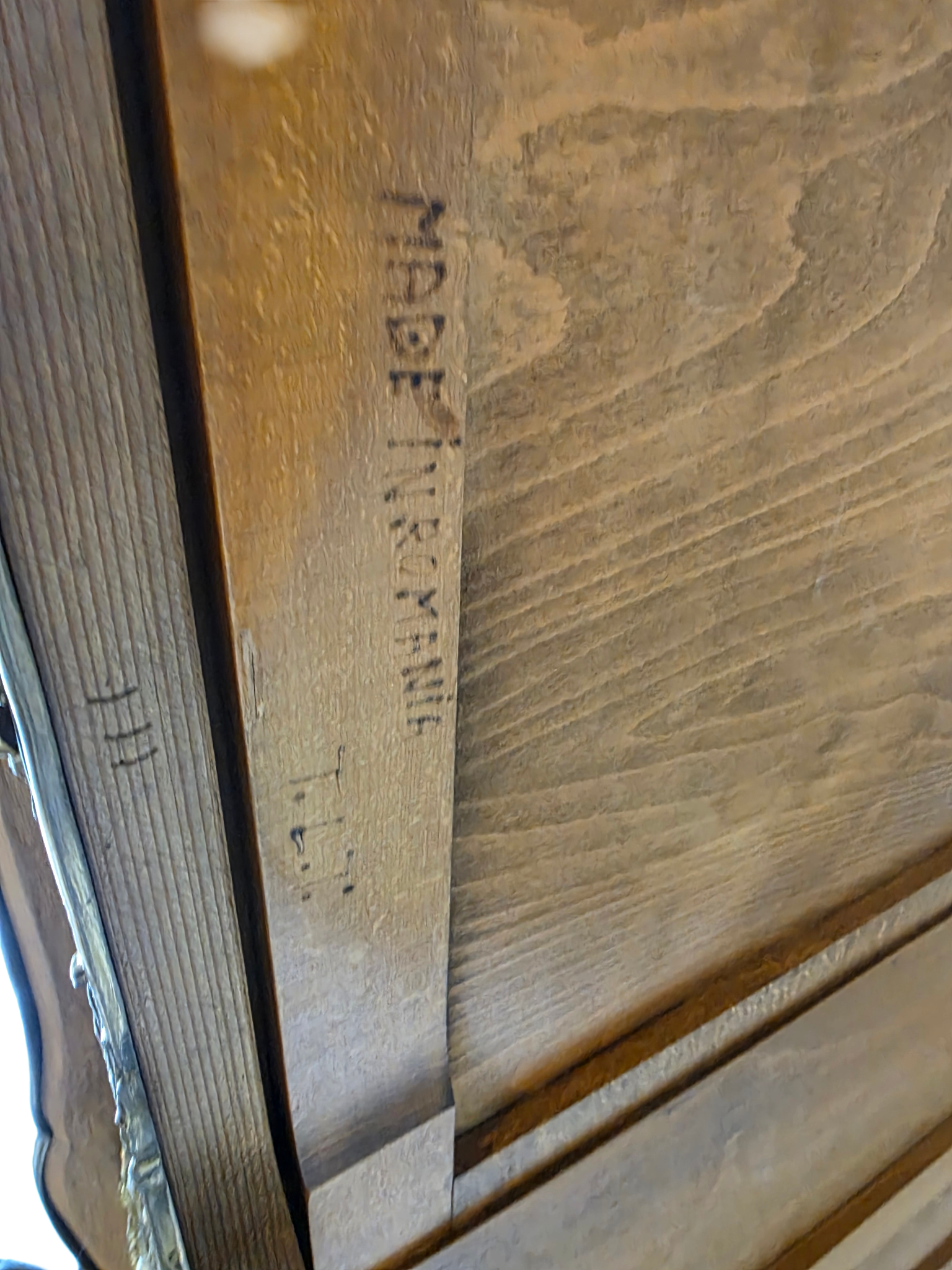 Antique Louis XV Style Inlaid Bureau Plat Writing Desk