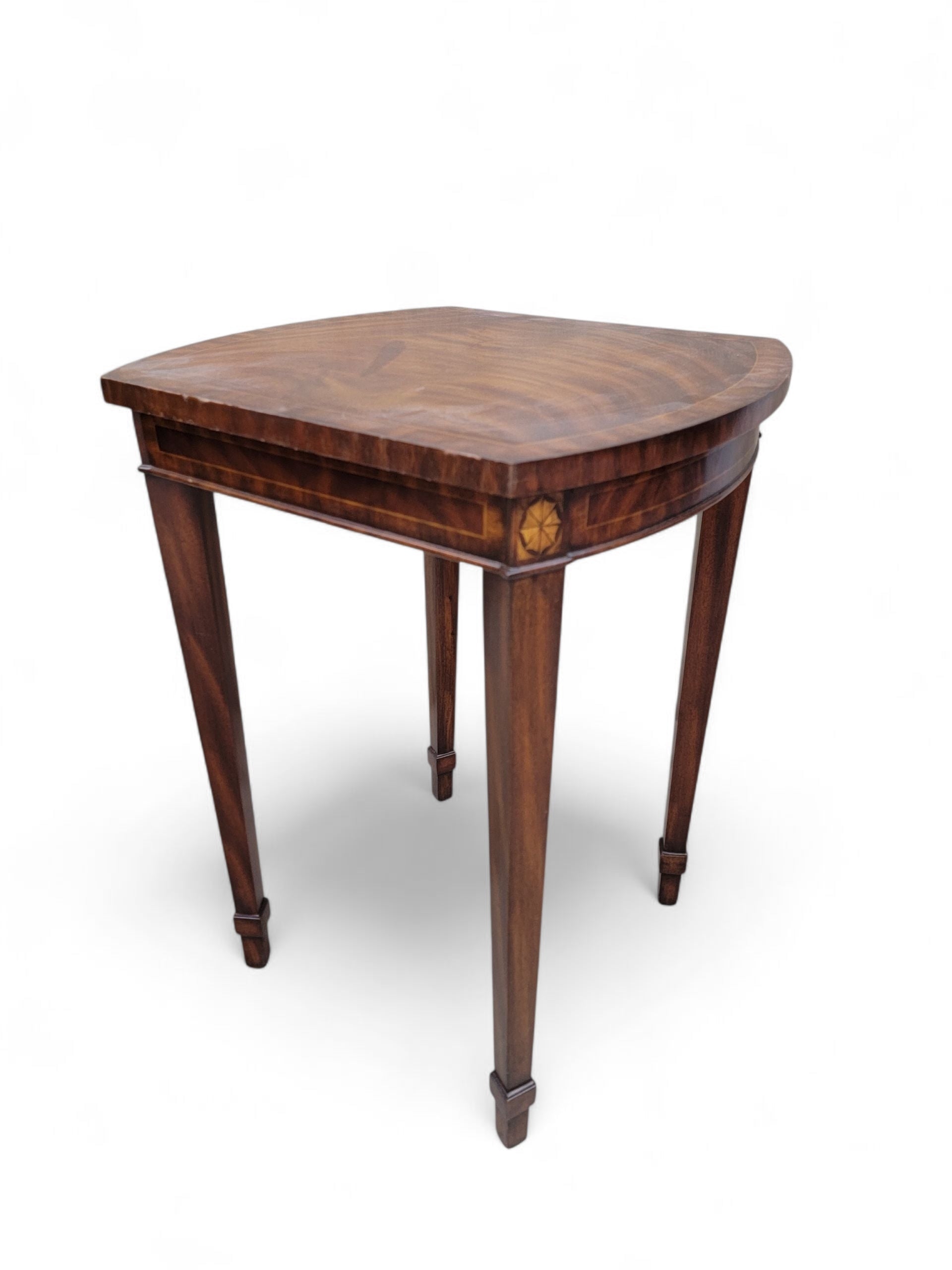Vintage Regency Style Inlaid Nesting Tables by Maitland Smith