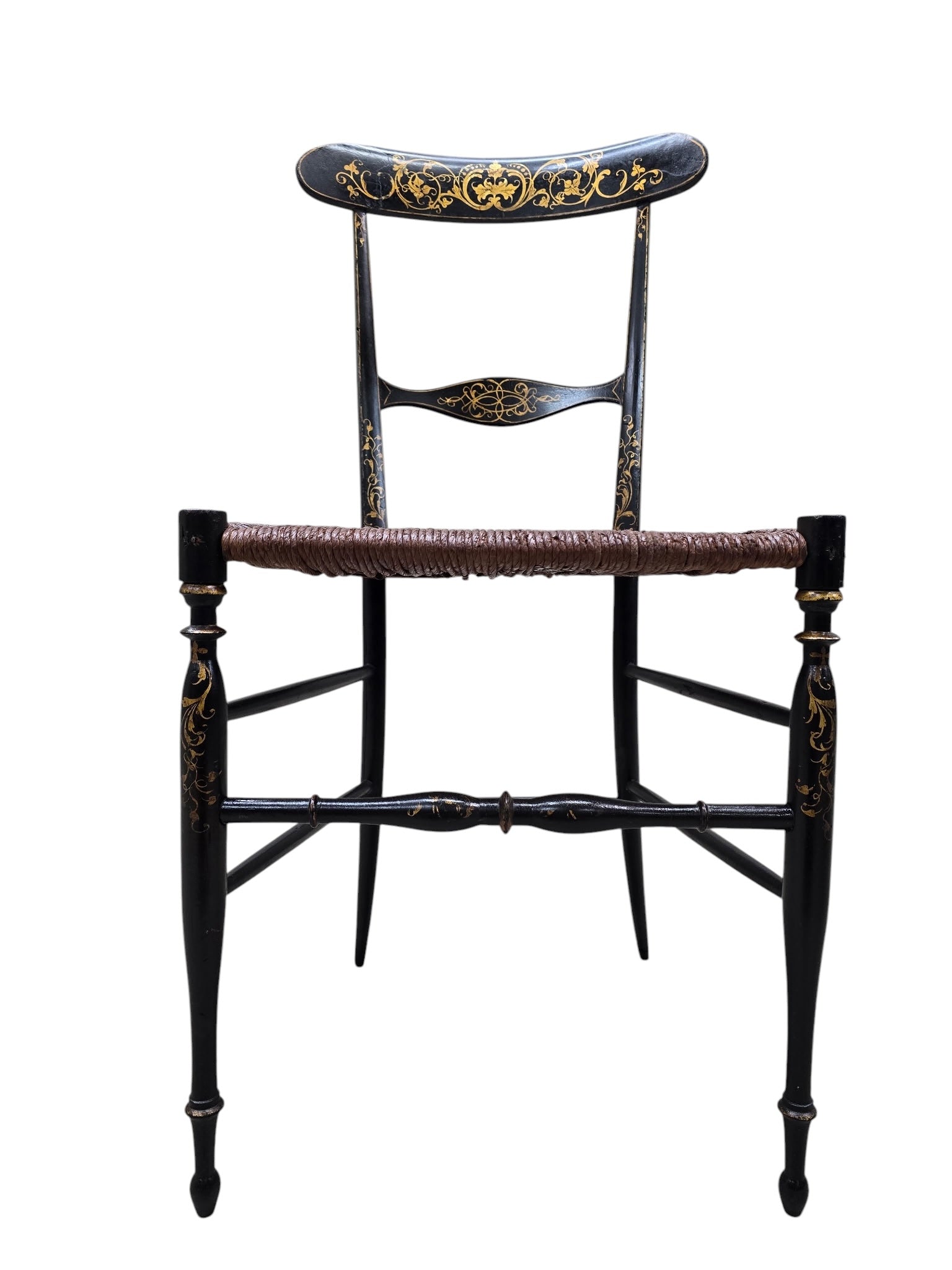NEW - Antique Italian Side Chairs by Fratelli Levaggi and Giuseppe Gaetano Descalzi - Pair