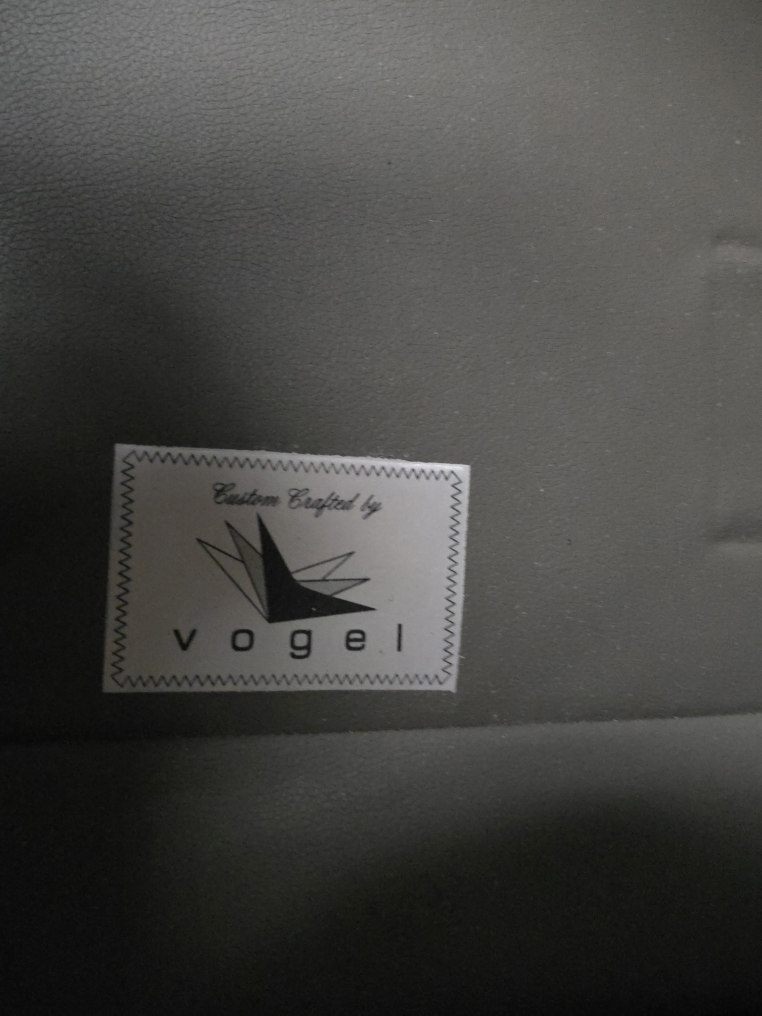 New - Vintage Modern Lounge Club Chairs by Vogel for Reupholstery - Pair