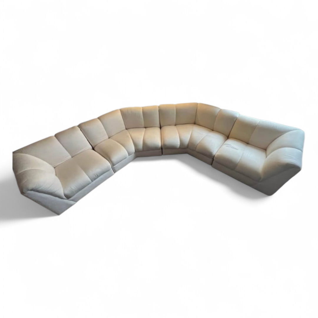 New - Vintage Modern 6 Piece Sofa for Upholstery