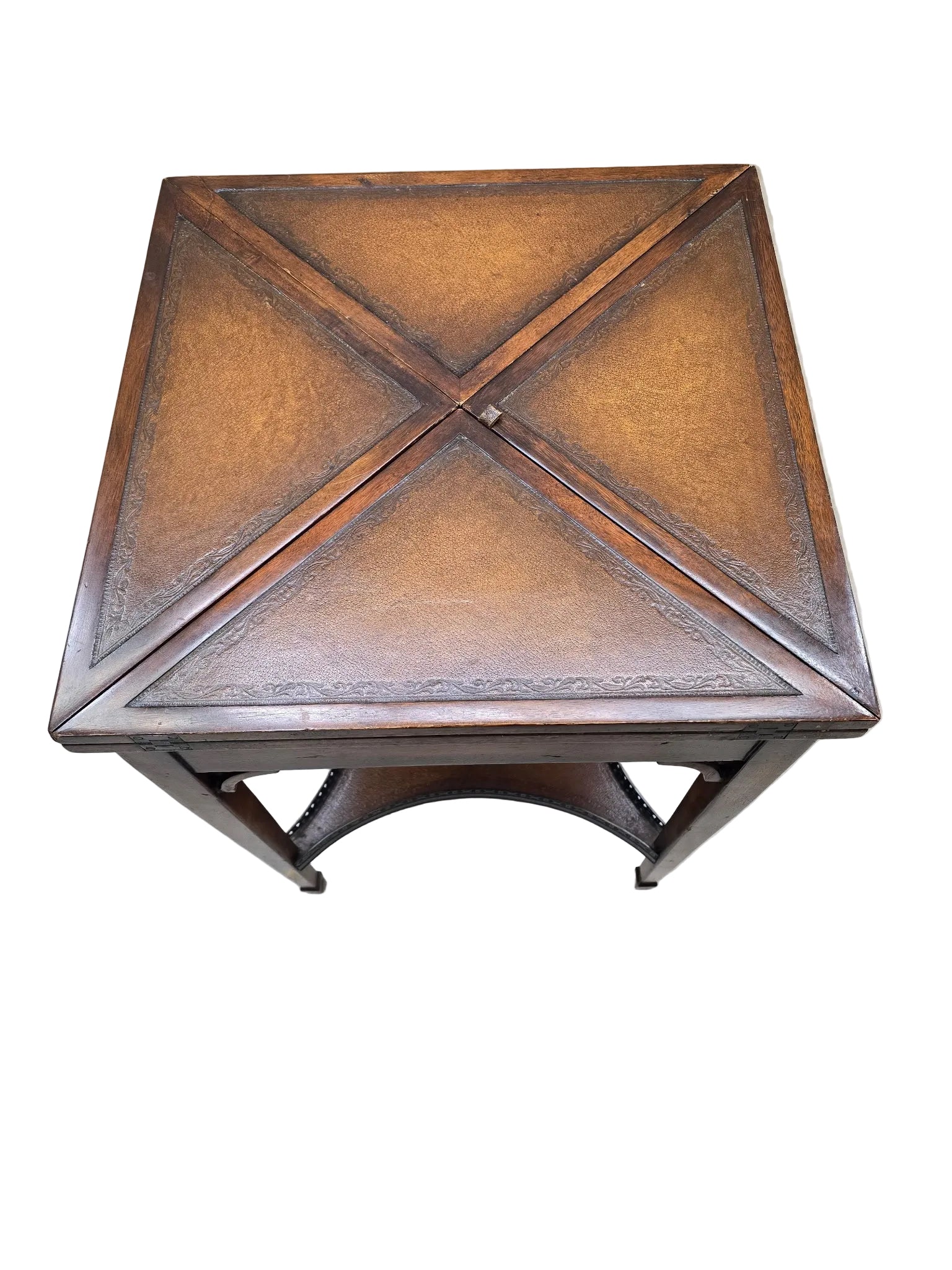 Theodore Alexander Handkerchief Game Table with 2 Chairs