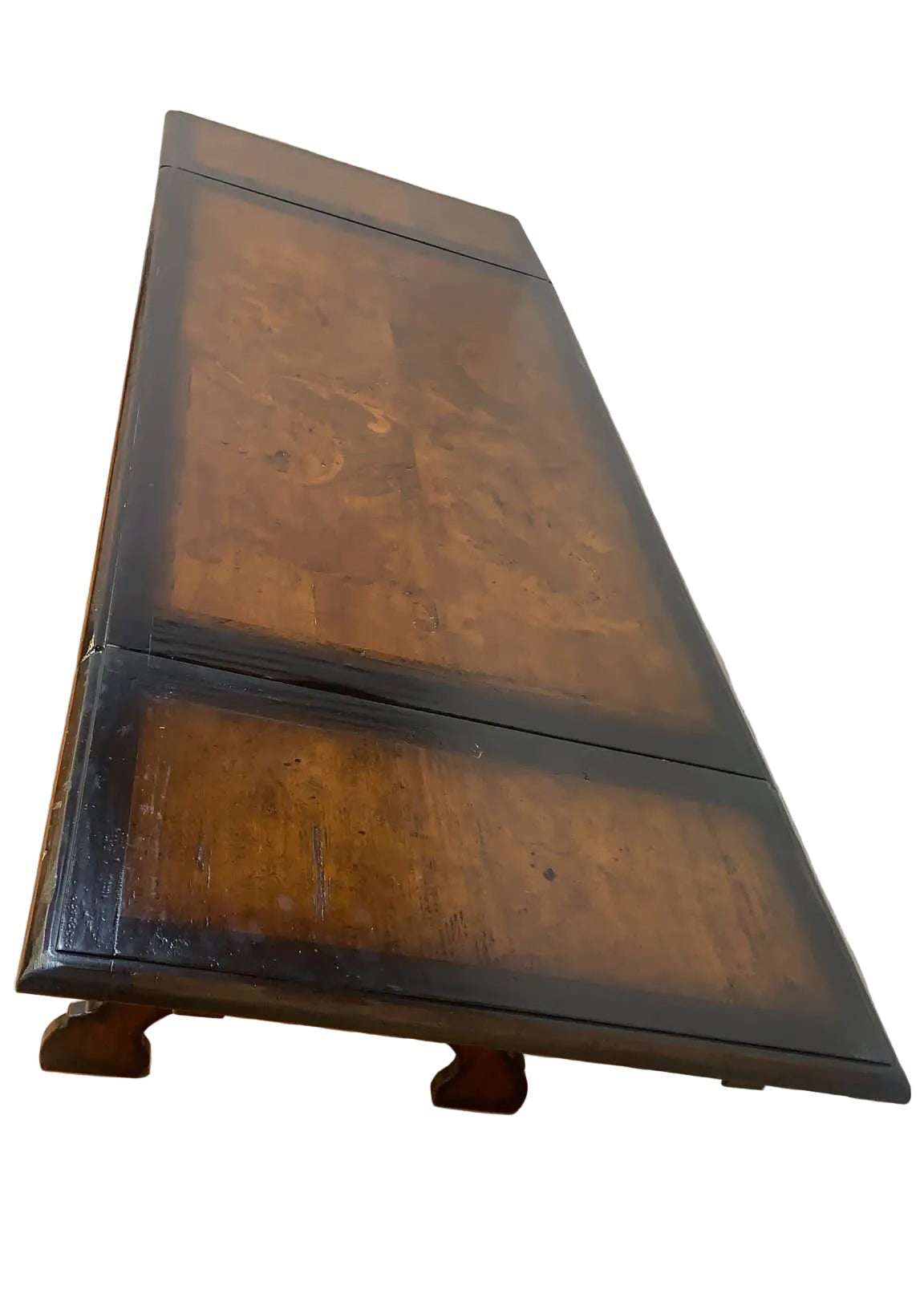 Marchetti – Hand Made in Italy Inlaid Walnut Extending Dining Table