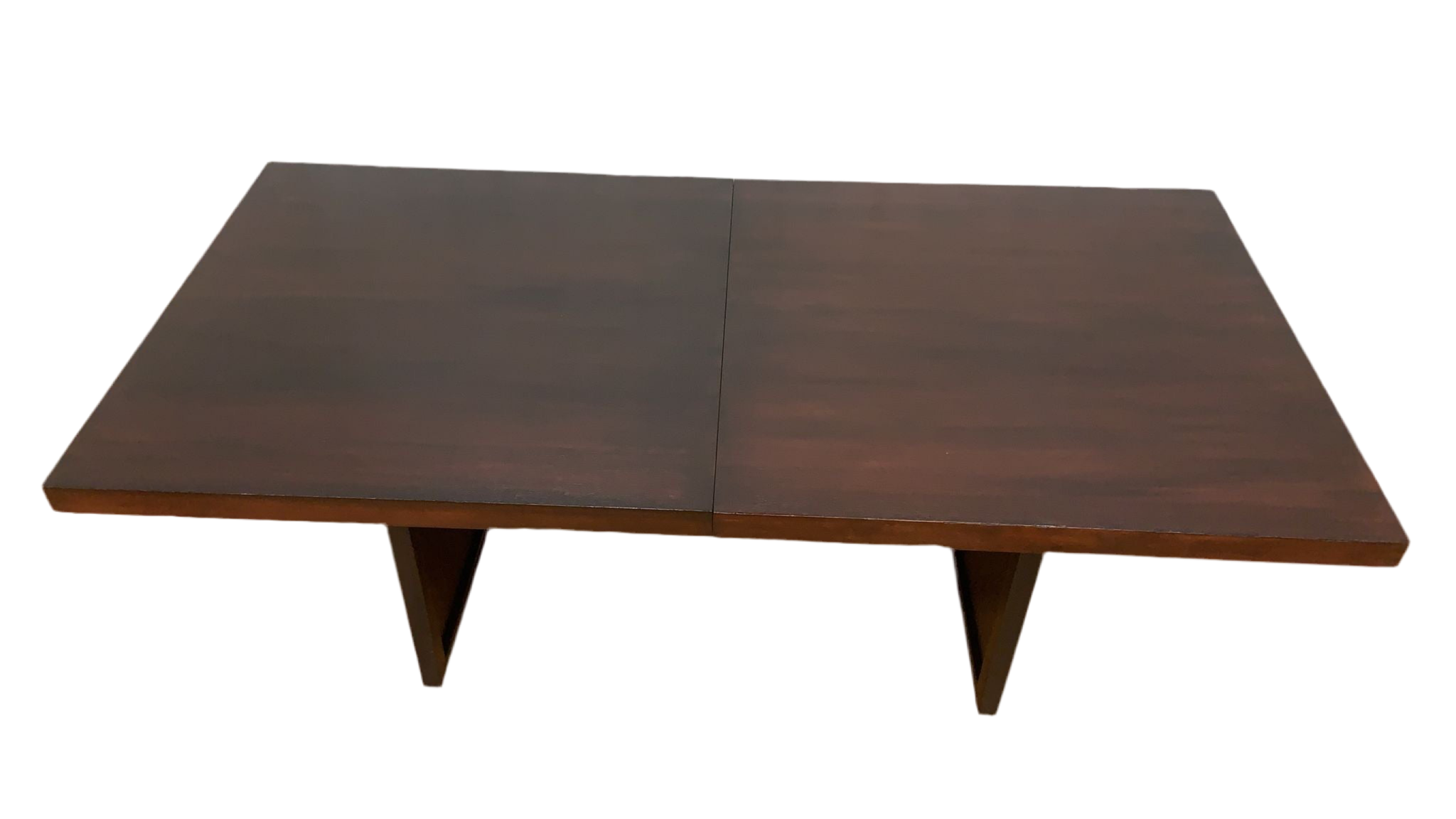 Mid Century Modern John Keal Style Expanding Coffee Table