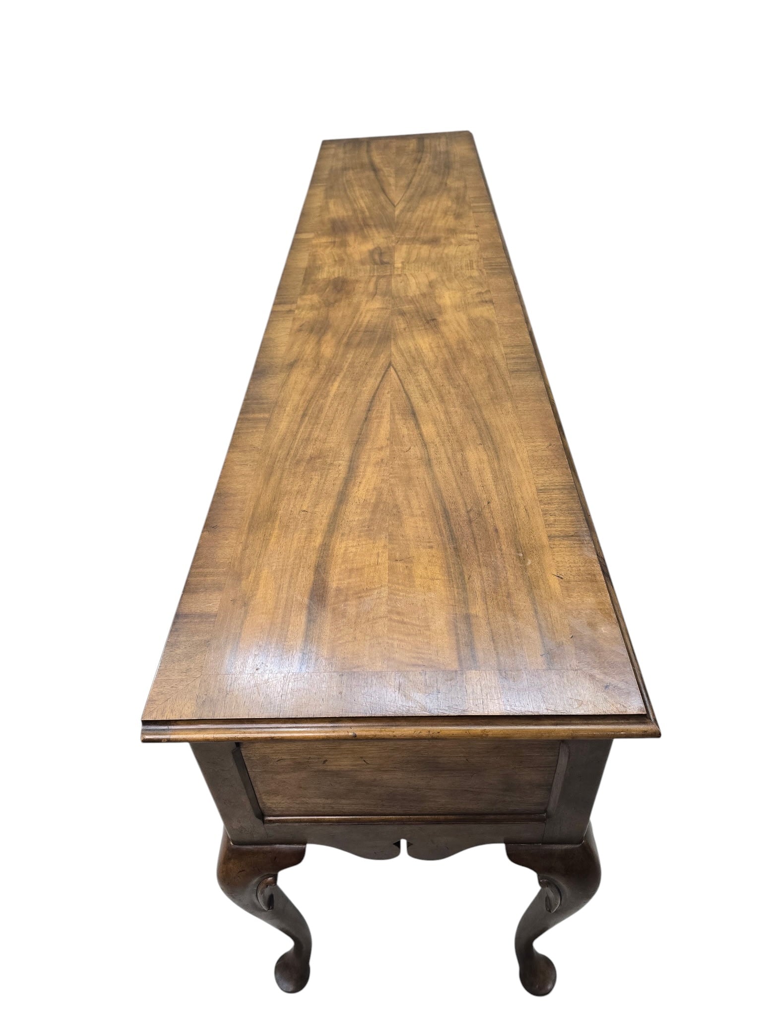 Vintage Queen Anne Style Console Table by Baker Furniture