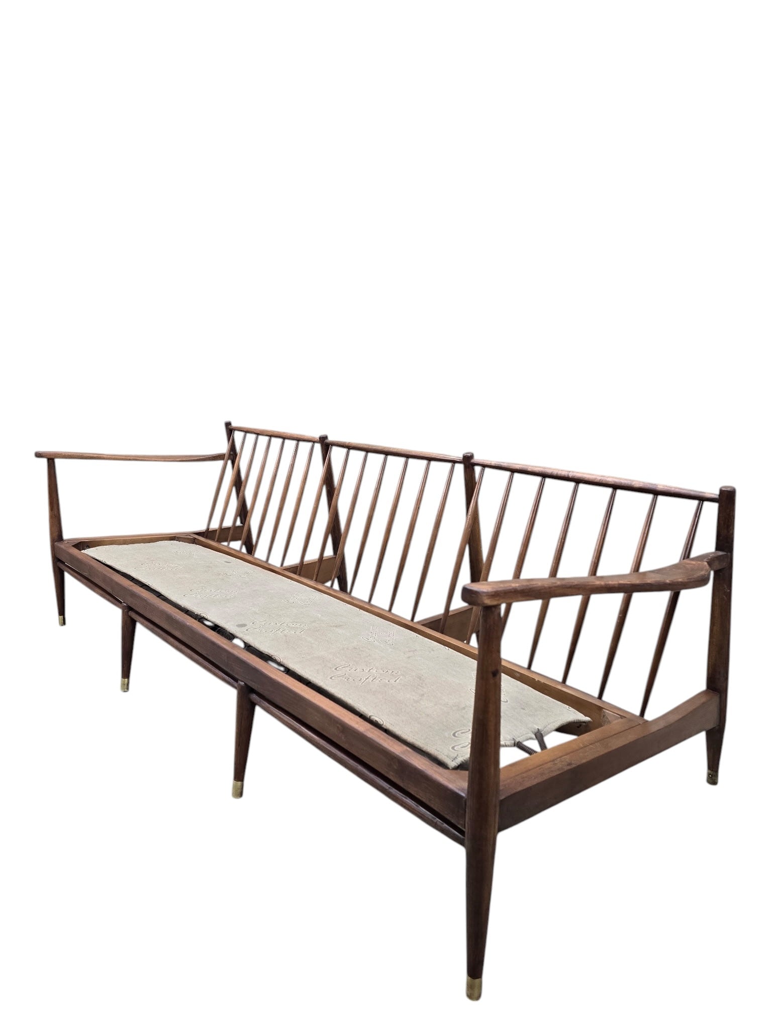Danish Modern Sofa by Ib Kofod-Larsen Newly Reupholstered