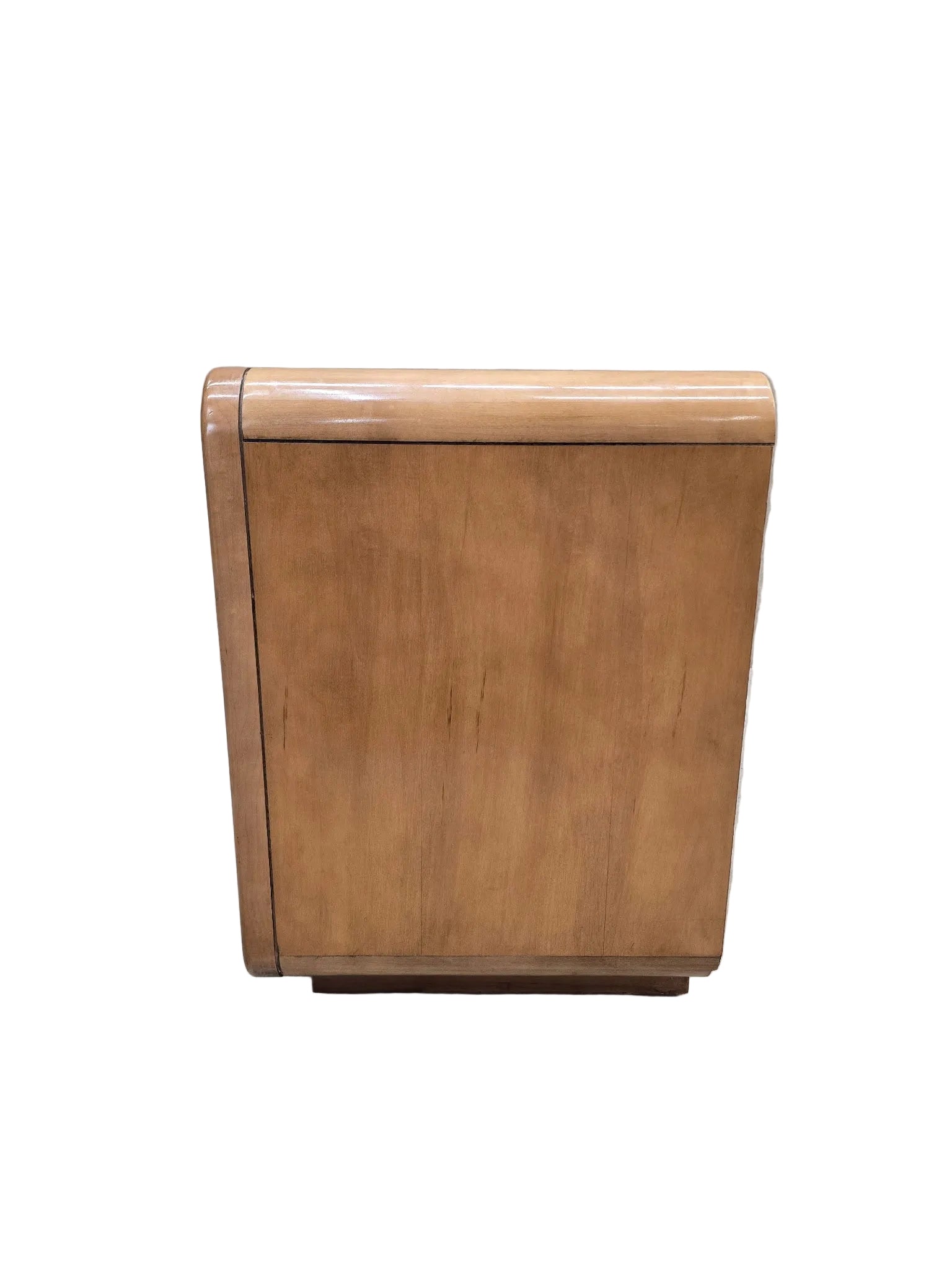 MCM Walnut 3 Drawer Chest/Nightstand by American of Martinsville