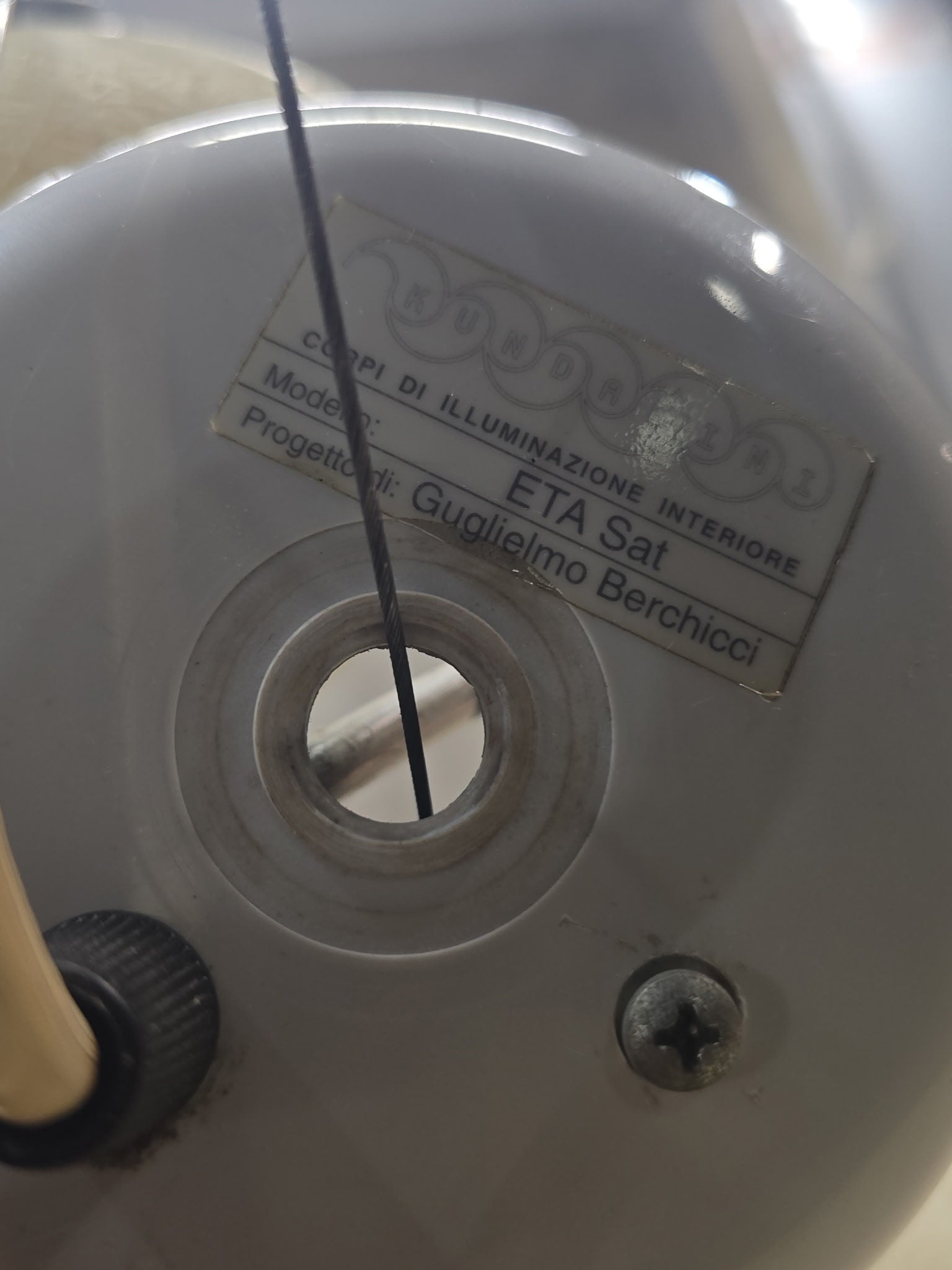 MCM Kundalini Pendant by Guglielmo Berchicci