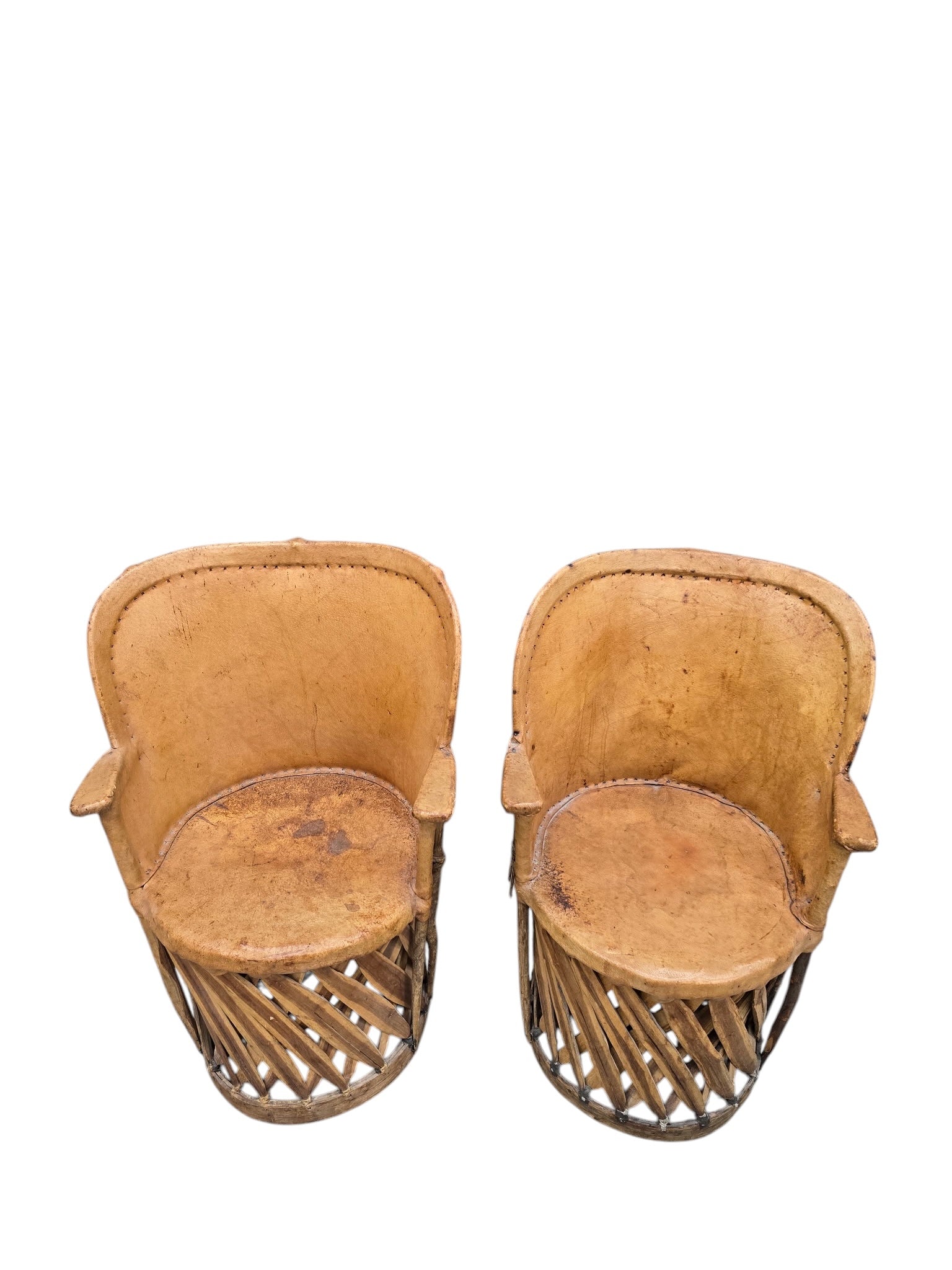 Vintage Native American Leather - Pair