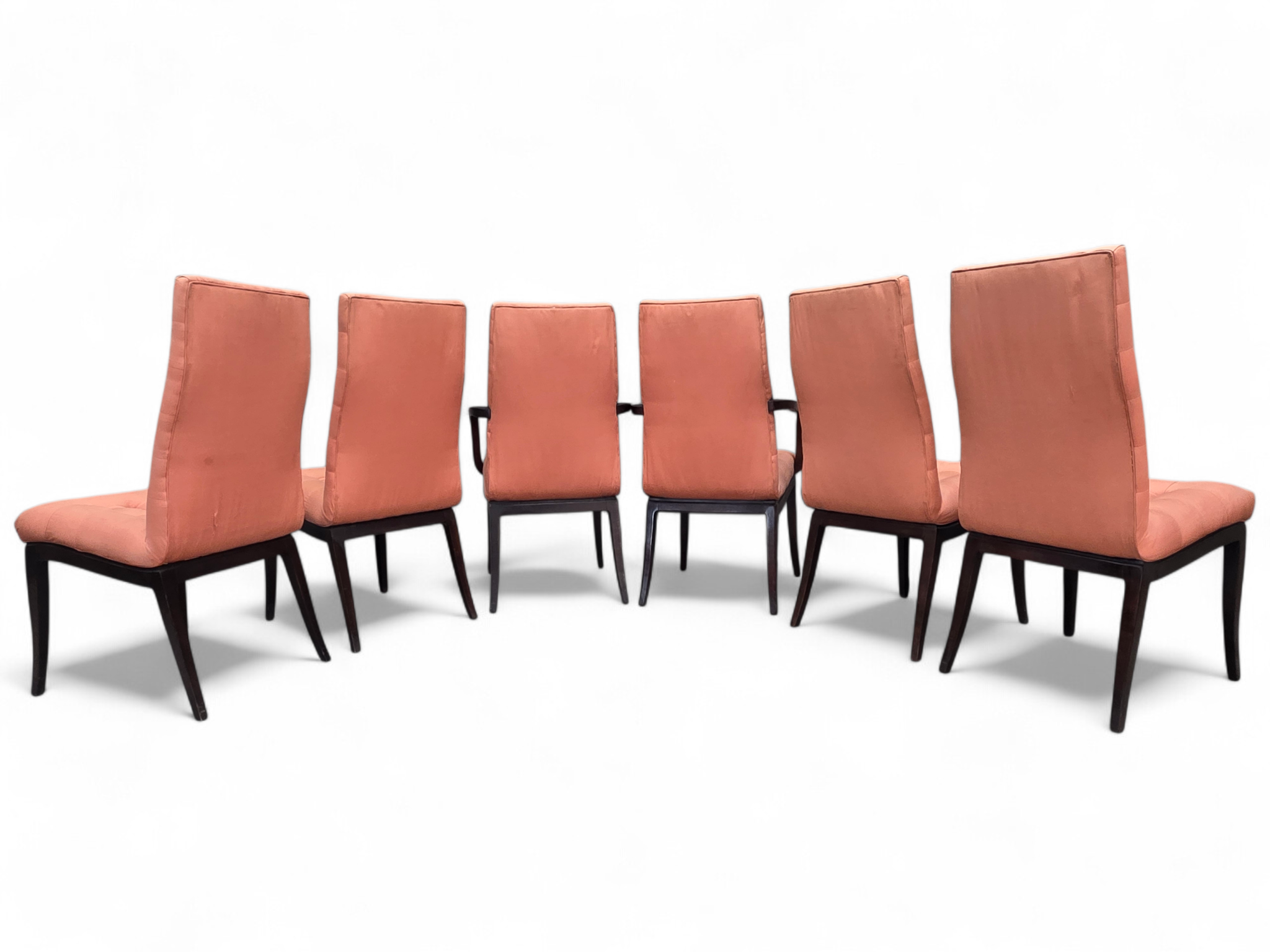 MCM High Back Dining Chairs Directional - 12